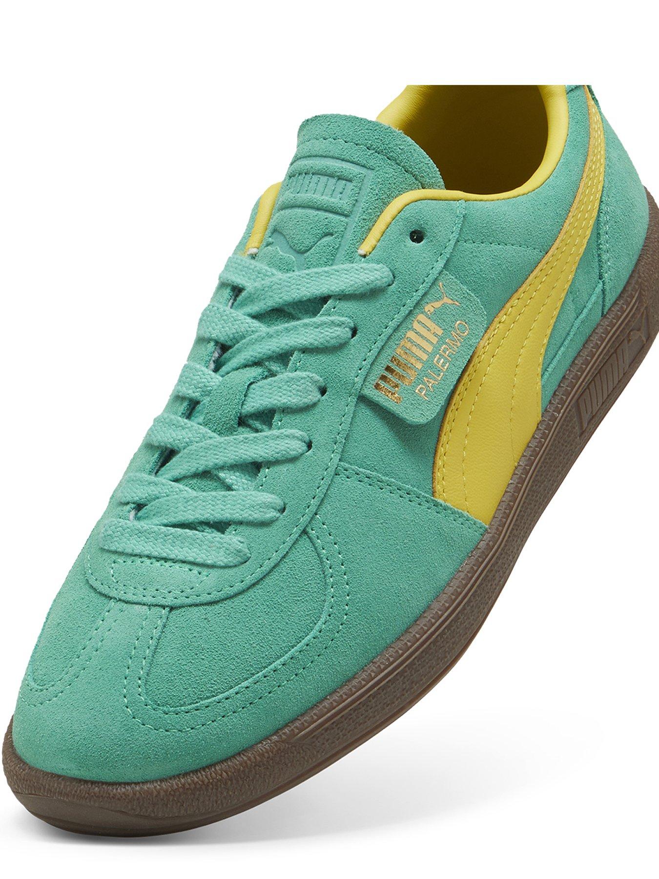 Image 5 of 7 of Puma Unisex Palermo Trainers - Green