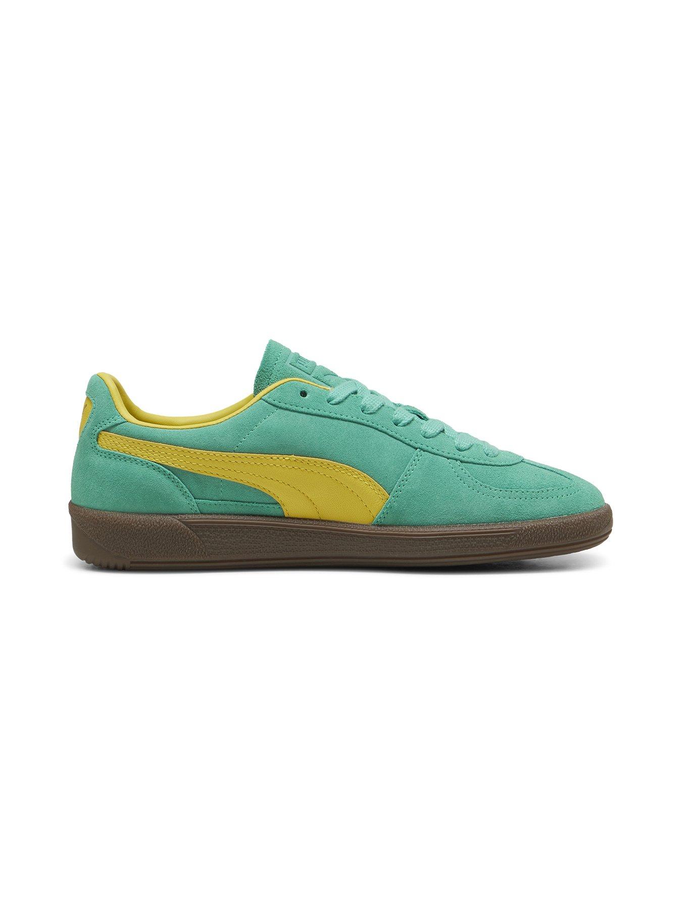 Image 6 of 7 of Puma Unisex Palermo Trainers - Green