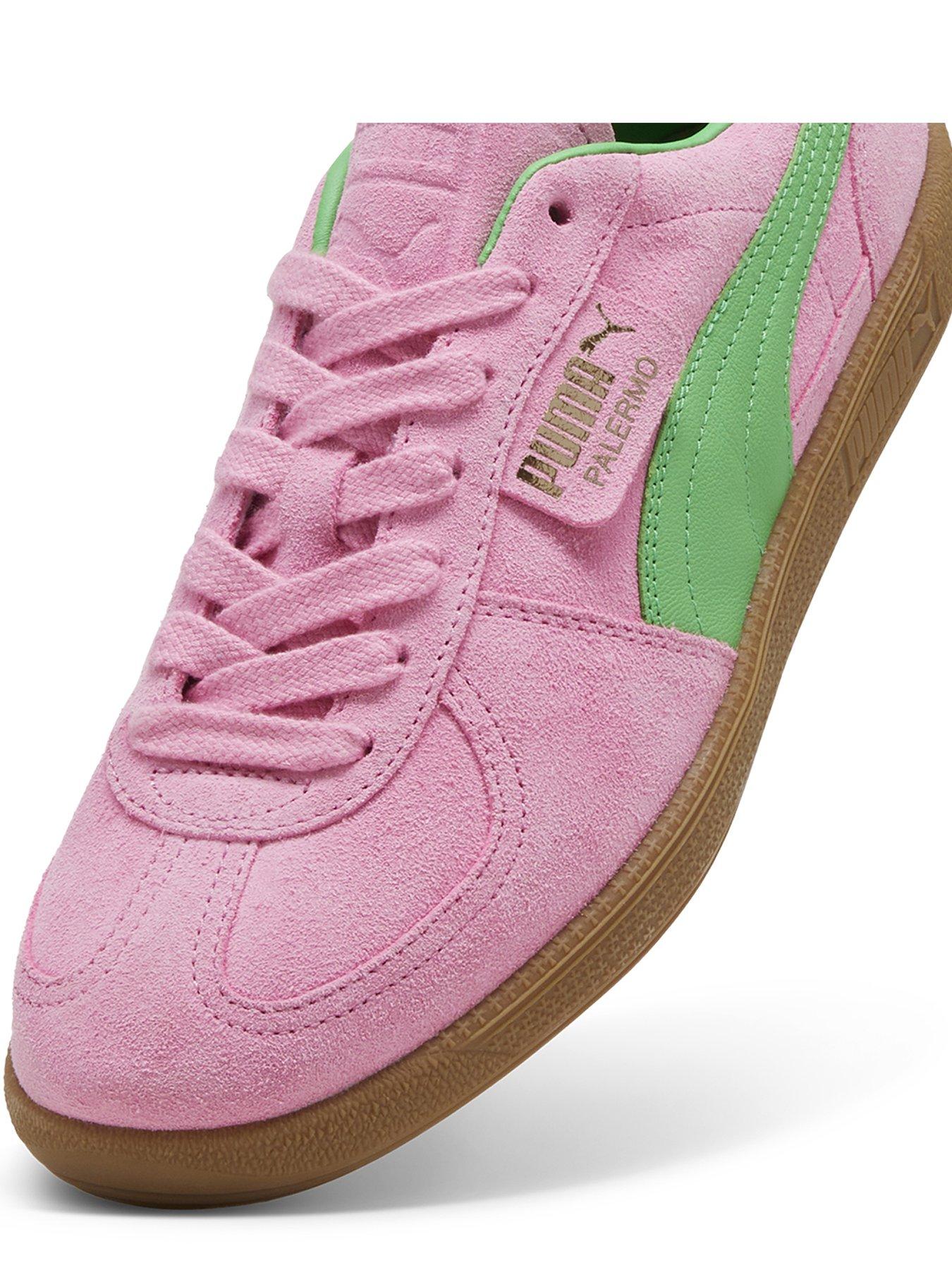 puma-womens-palermo-trainers-pinkdetail
