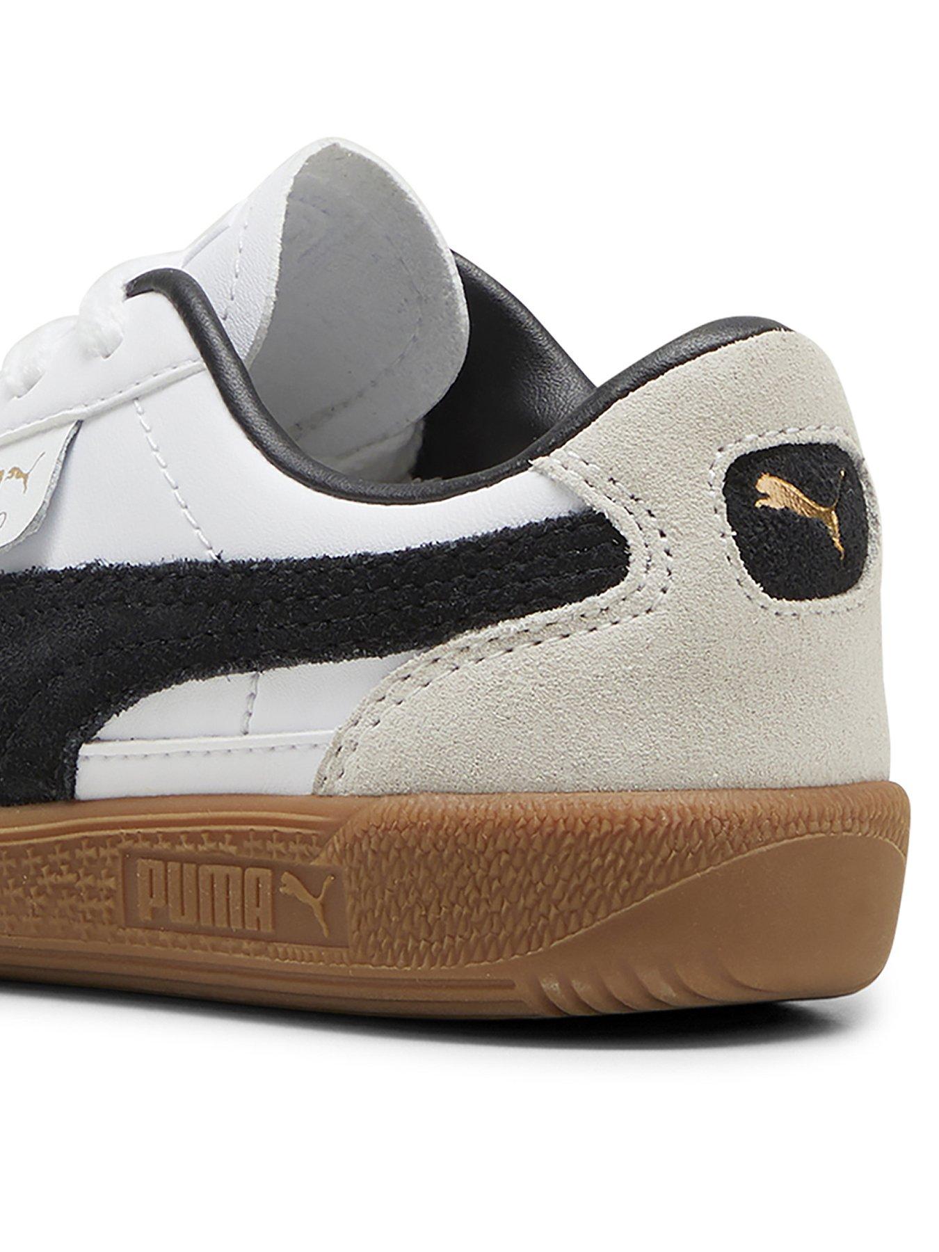 Image 3 of 6 of Puma Kid's Palermo Trainers - White/Grey