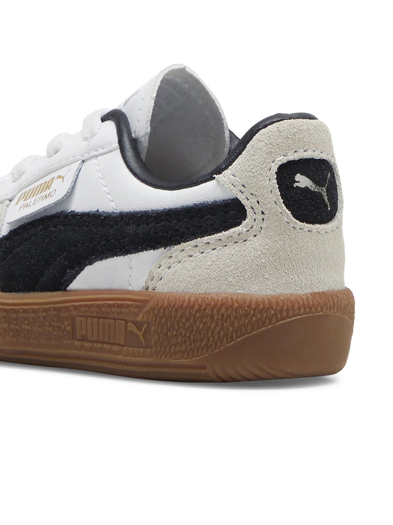 puma-infant-palermo-trainers--whitegreyback