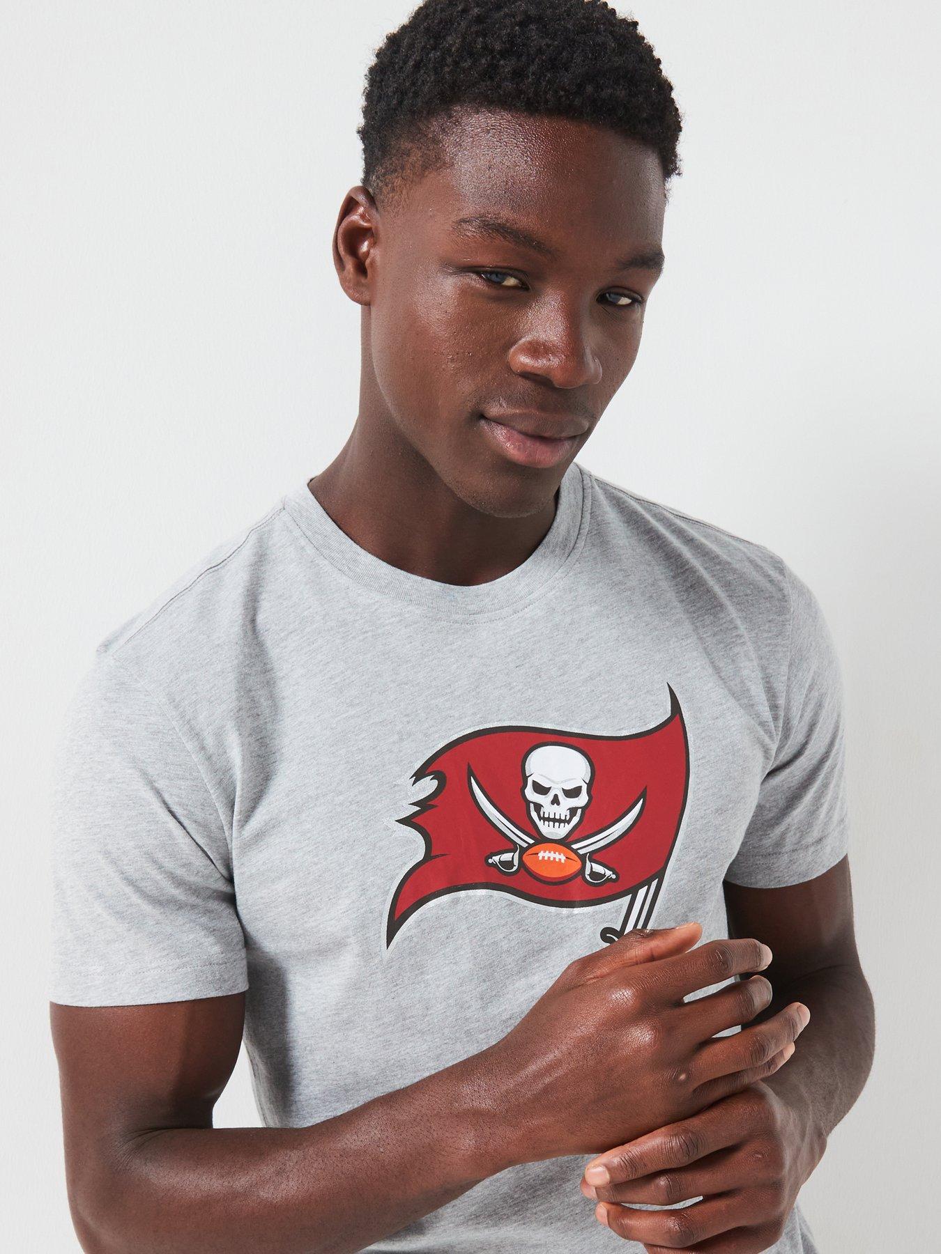 Image 4 of 4 of Fanatics Mens Tampa Bay Buccaneers Primary Logo Graphic T-Shirt - Grey