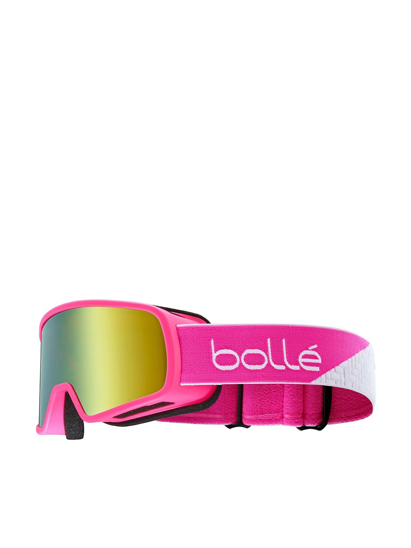 bolle-kids-nevada-junior-ski-goggles-pink-yellow