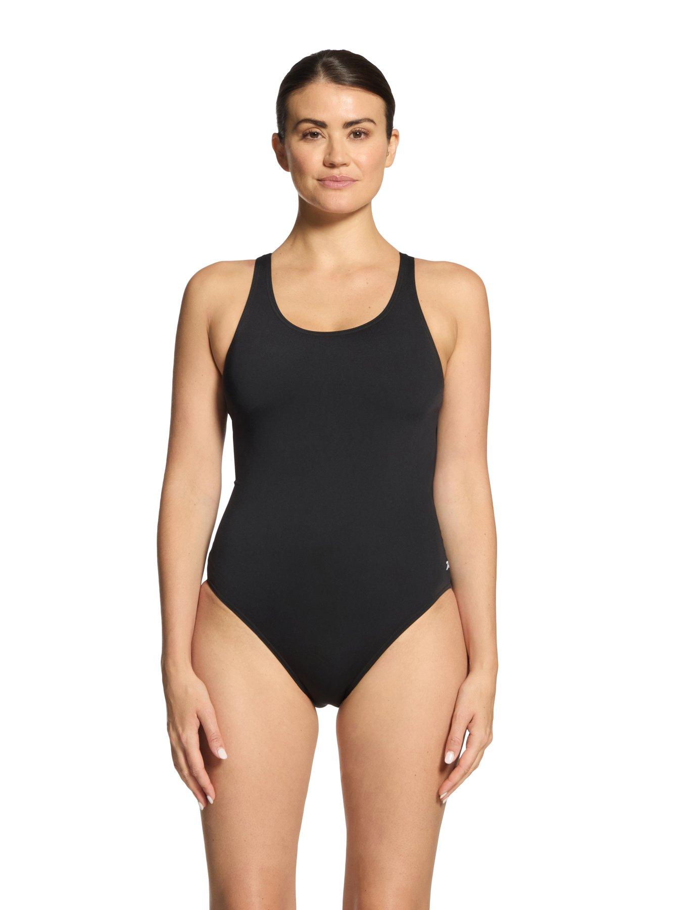 Zoggs Ecolast+ Cottesloe Powerback Swimsuit- Black