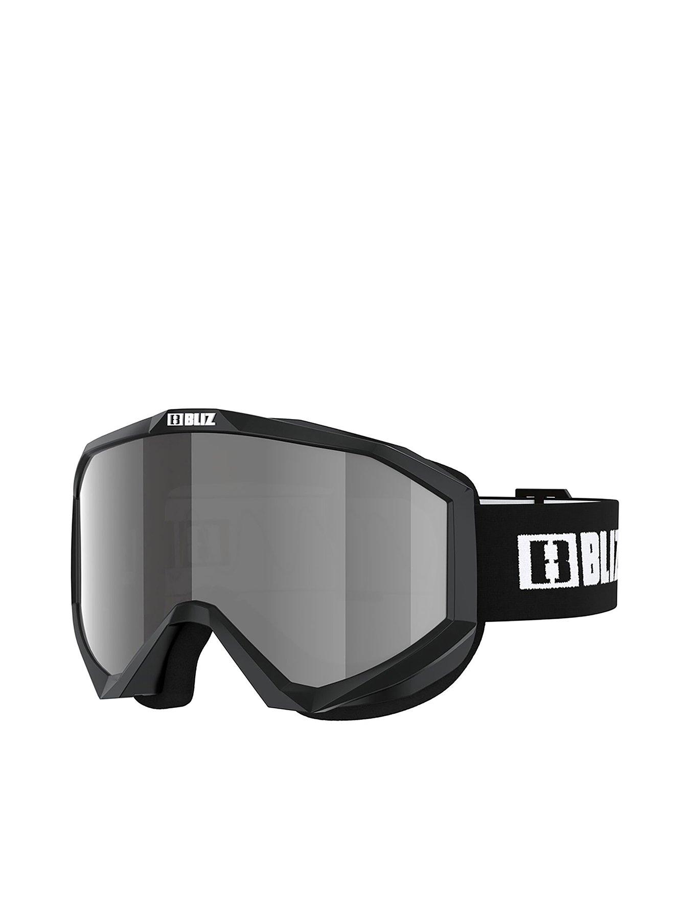 Image 1 of 5 of Bliz Mens Liner Ski Goggles - Black/white/orange