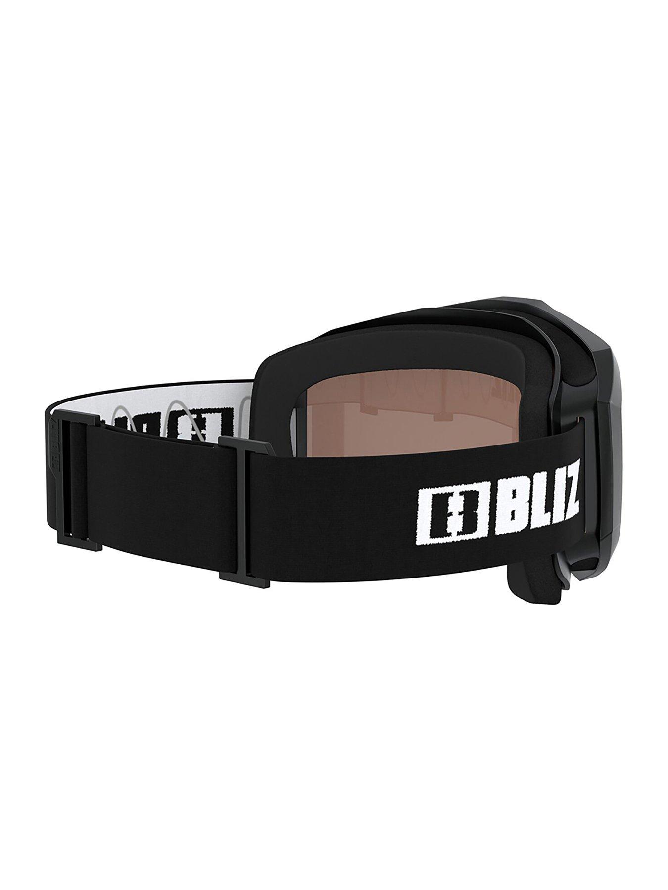 Image 4 of 5 of Bliz Mens Liner Ski Goggles - Black/white/orange