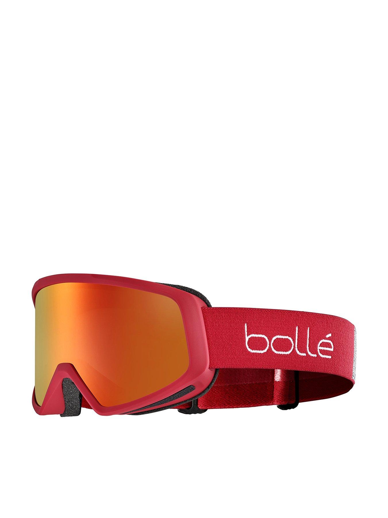 bolle-bedrock-plus-ski-goggles-red-orange