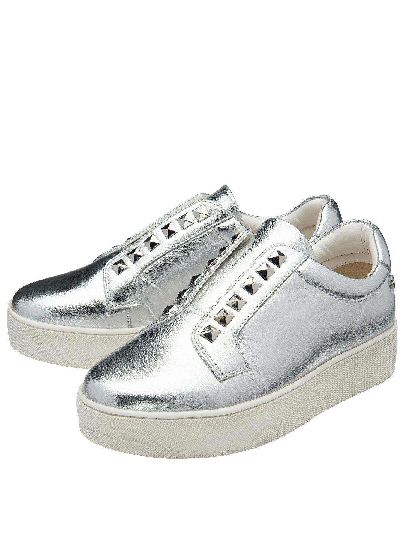 ravel-lowther-leather-trainers-silverstillFront