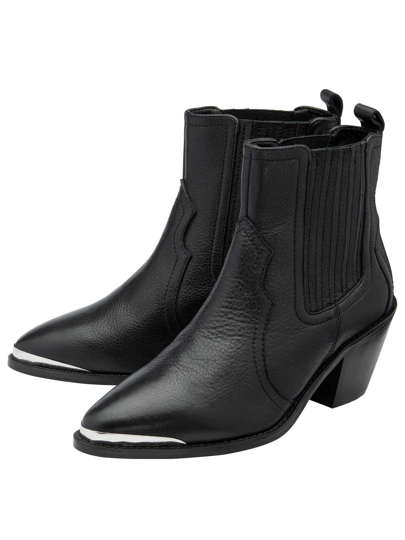 ravel-cann-leather-western-ankle-boot-blackstillFront