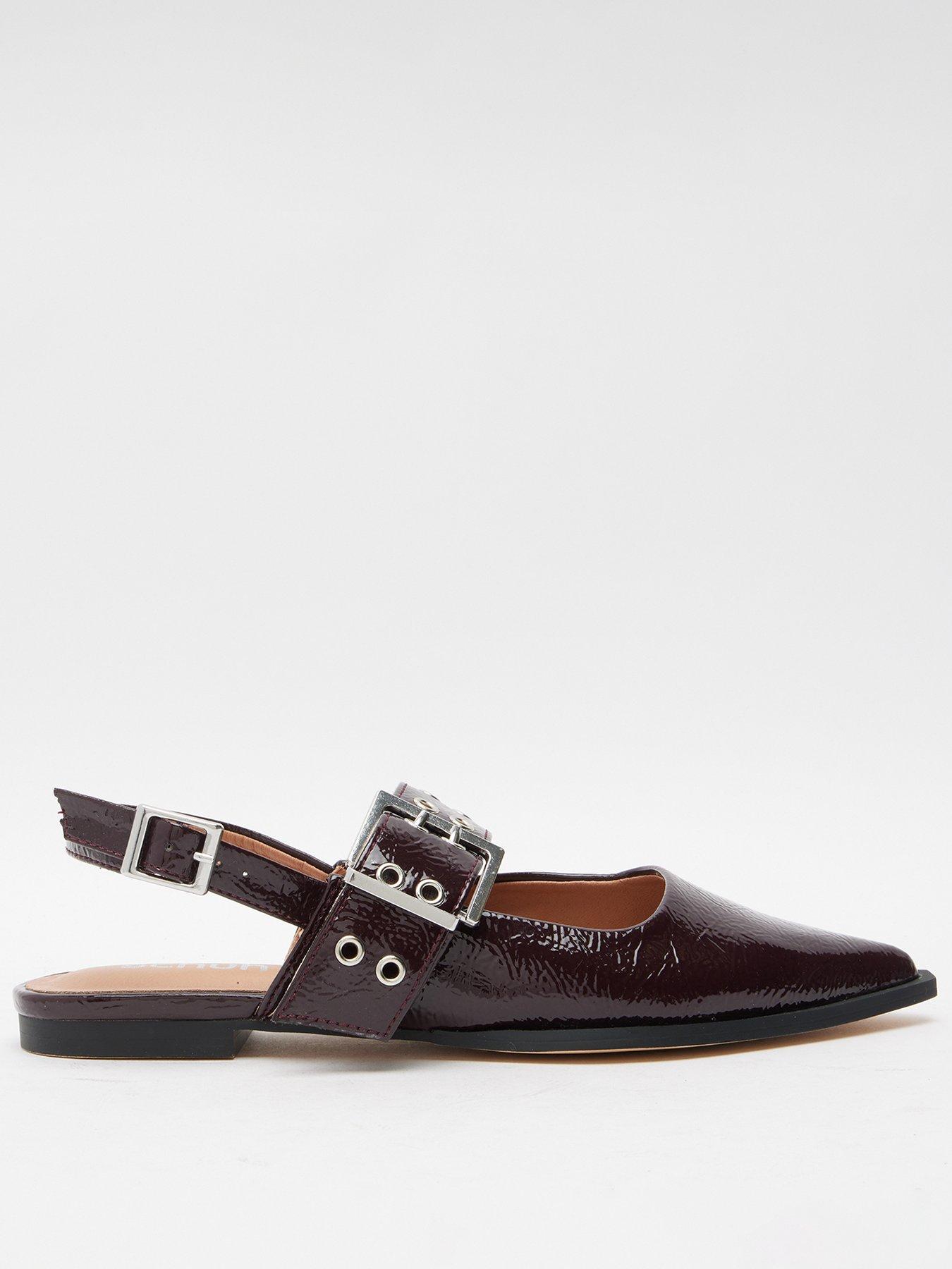 schuh-lorella-point-hardware-flat-shoe-burgundy