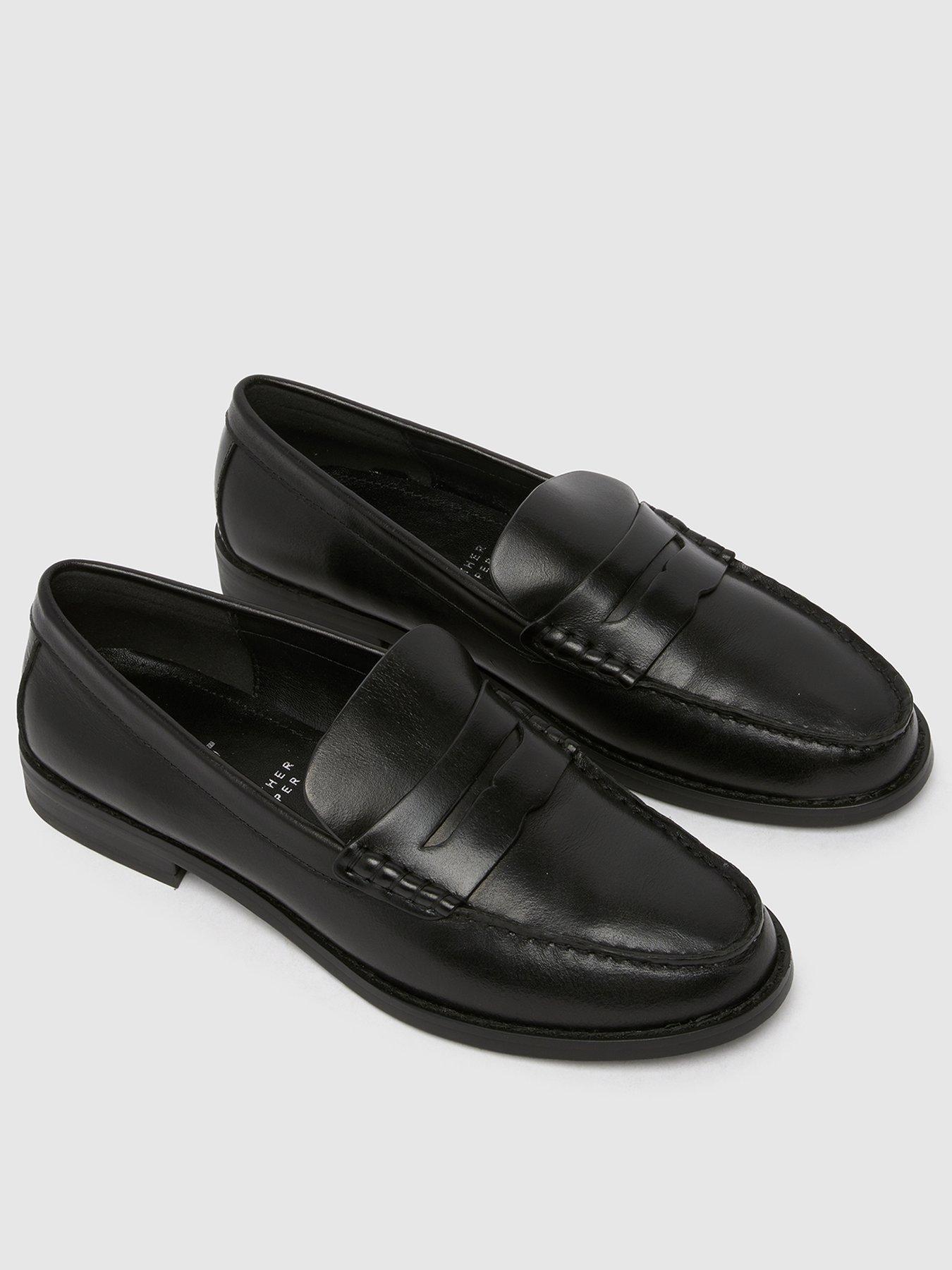 schuh-lillian-leather-flexi-penny-loafer-blackback