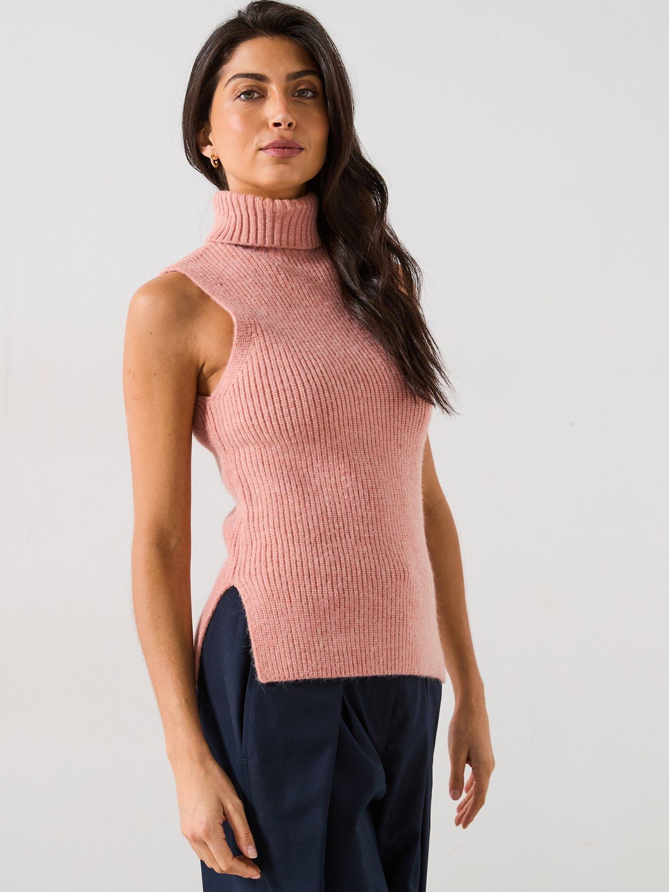 v-by-very-knitted-roll-neck-tank-top-pink