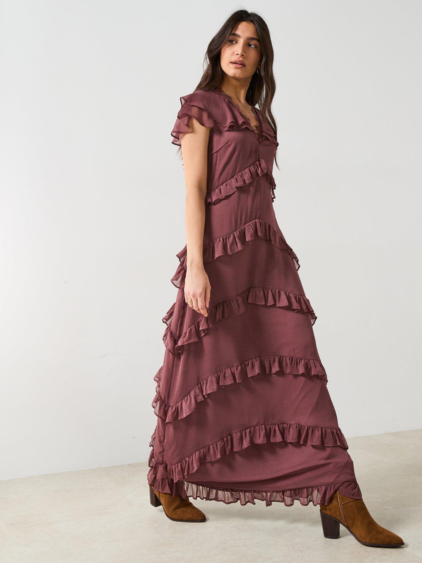 v-by-very-v-neck-ruffle-maxi-dress-purple