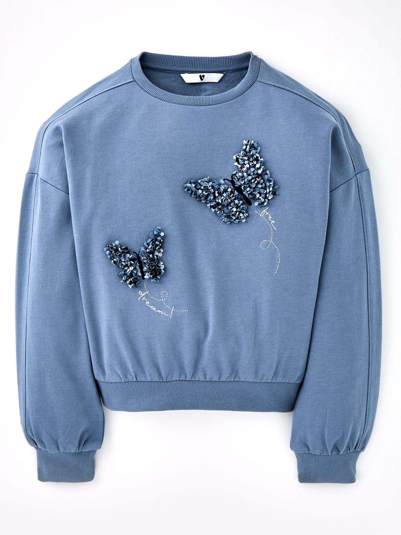 v-by-very-girls-butterfly-detail-sweatshirt-blue