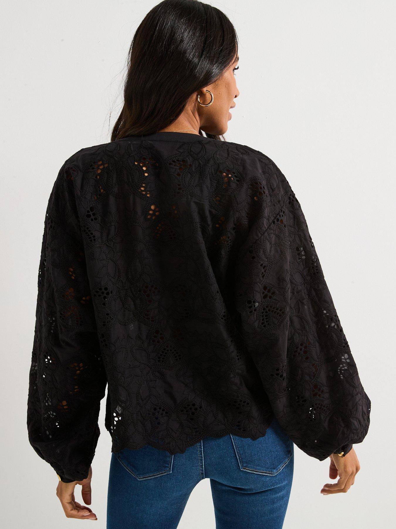 v-by-very-premium-guipure-lace-blouse-blackstillFront