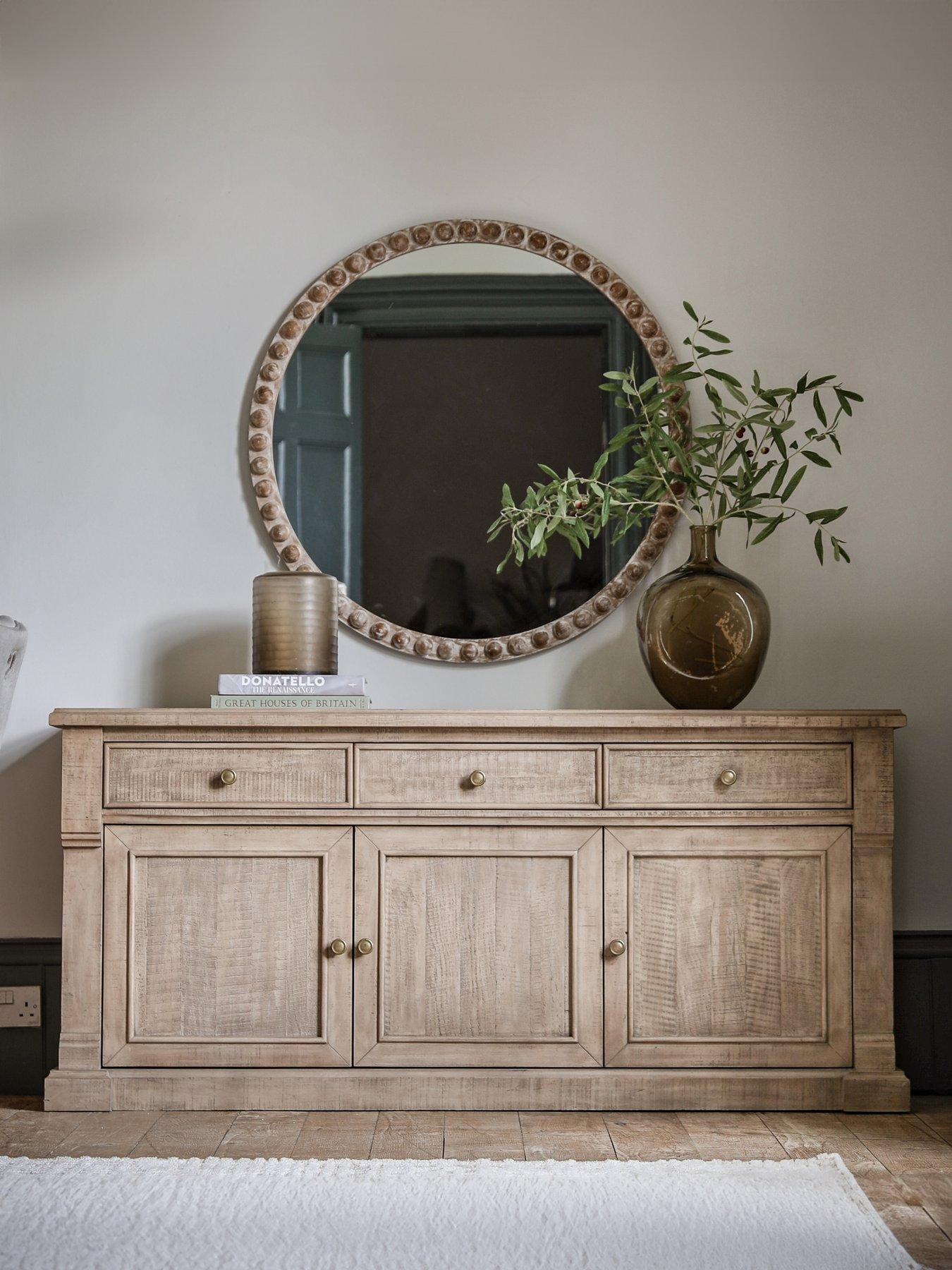 undefined Luan 3 Door 3 Drawer Sideboard