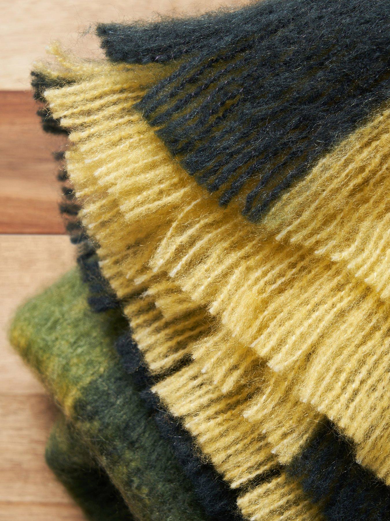 Image 4 of 7 of The Very Collection Block Check Throw&nbsp;