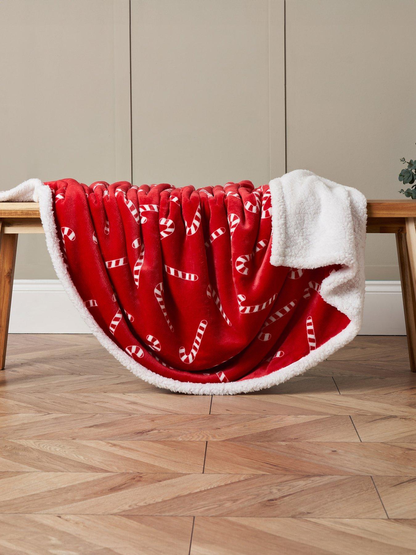 very-home-christmas-candy-cane-sherpa-throw