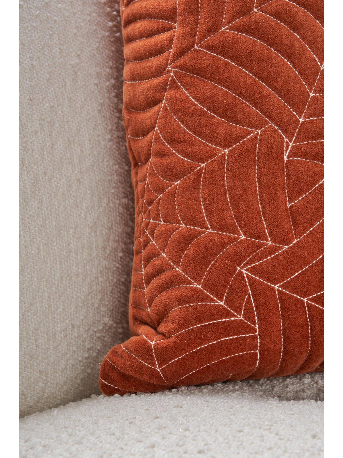 Image 4 of 5 of Very Home Velvet Spiderweb Cushion