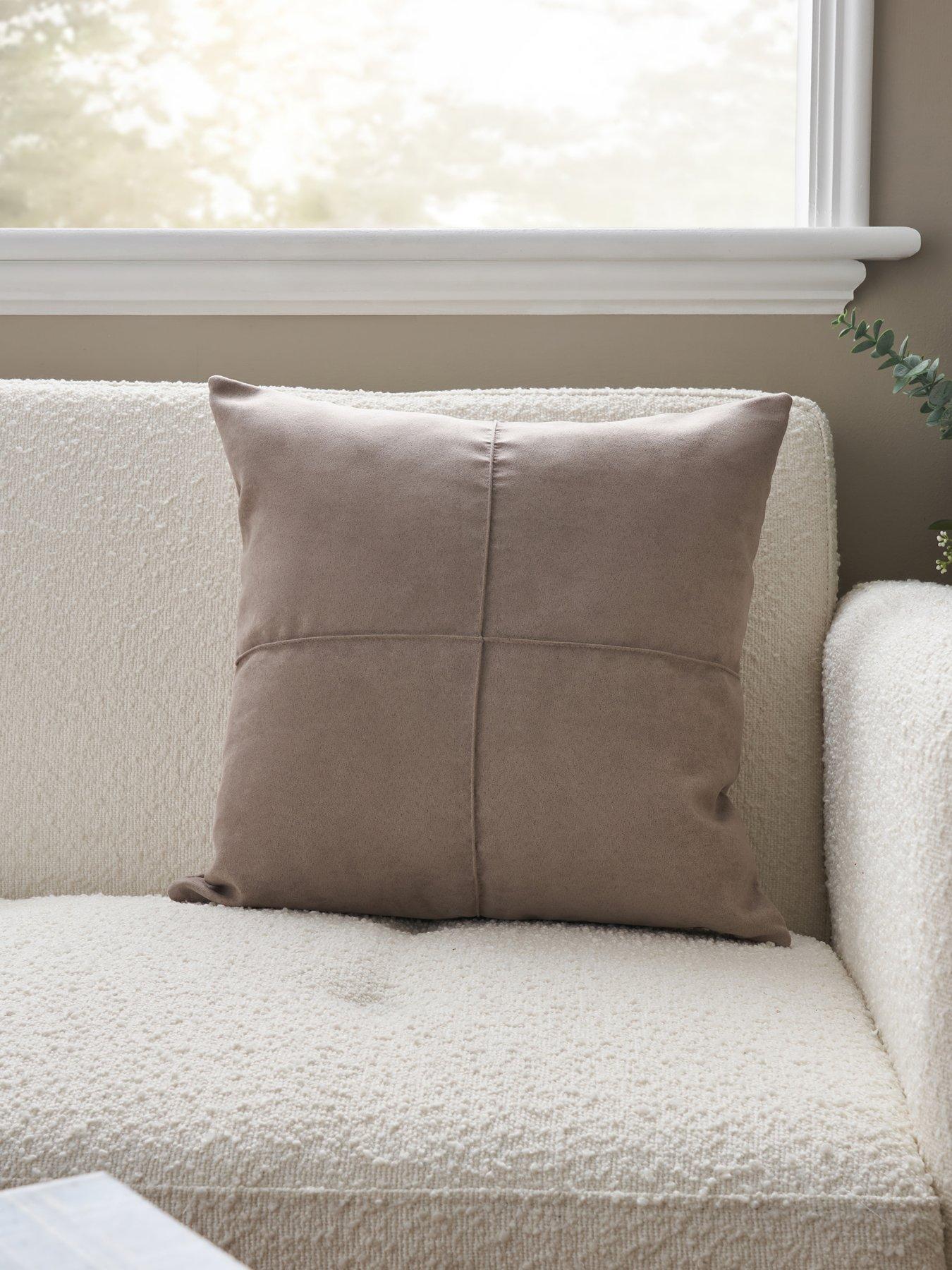 Very Home Faux Suede Cushion 45 X 45cm