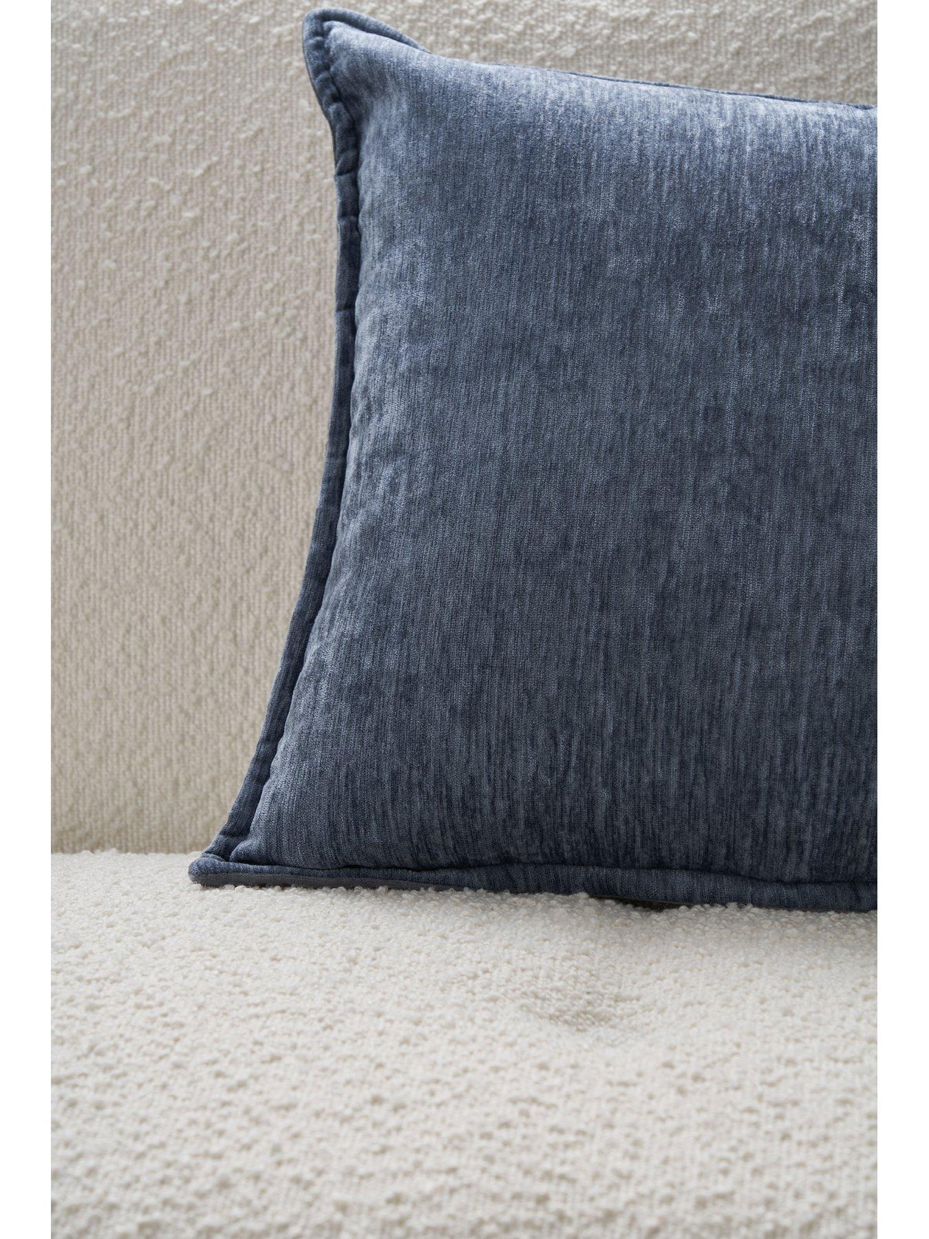 Image 7 of 7 of The Very Collection Distressed Chenille Cushion 45 X 45cm