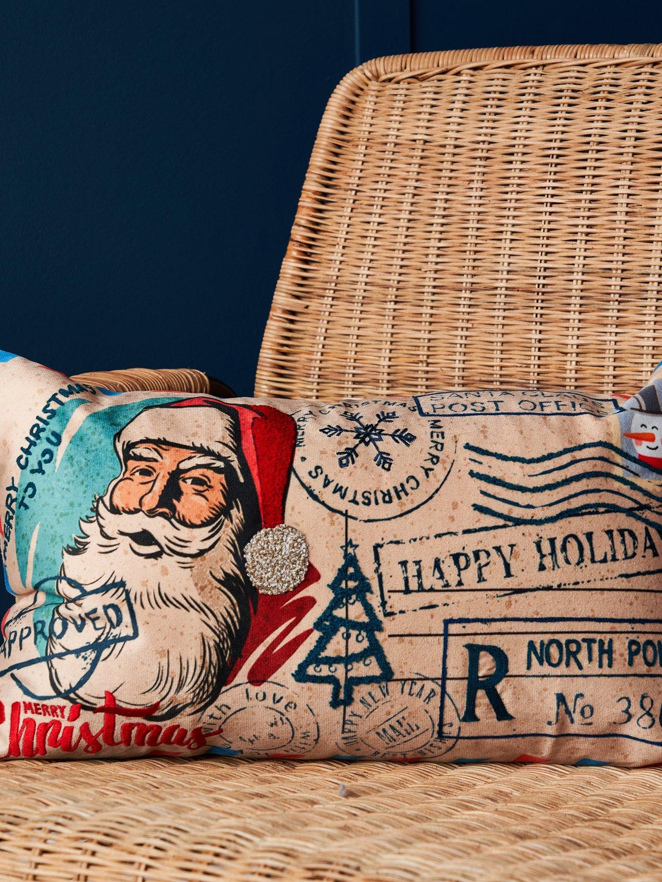 very-home-christmas-mail-cushion