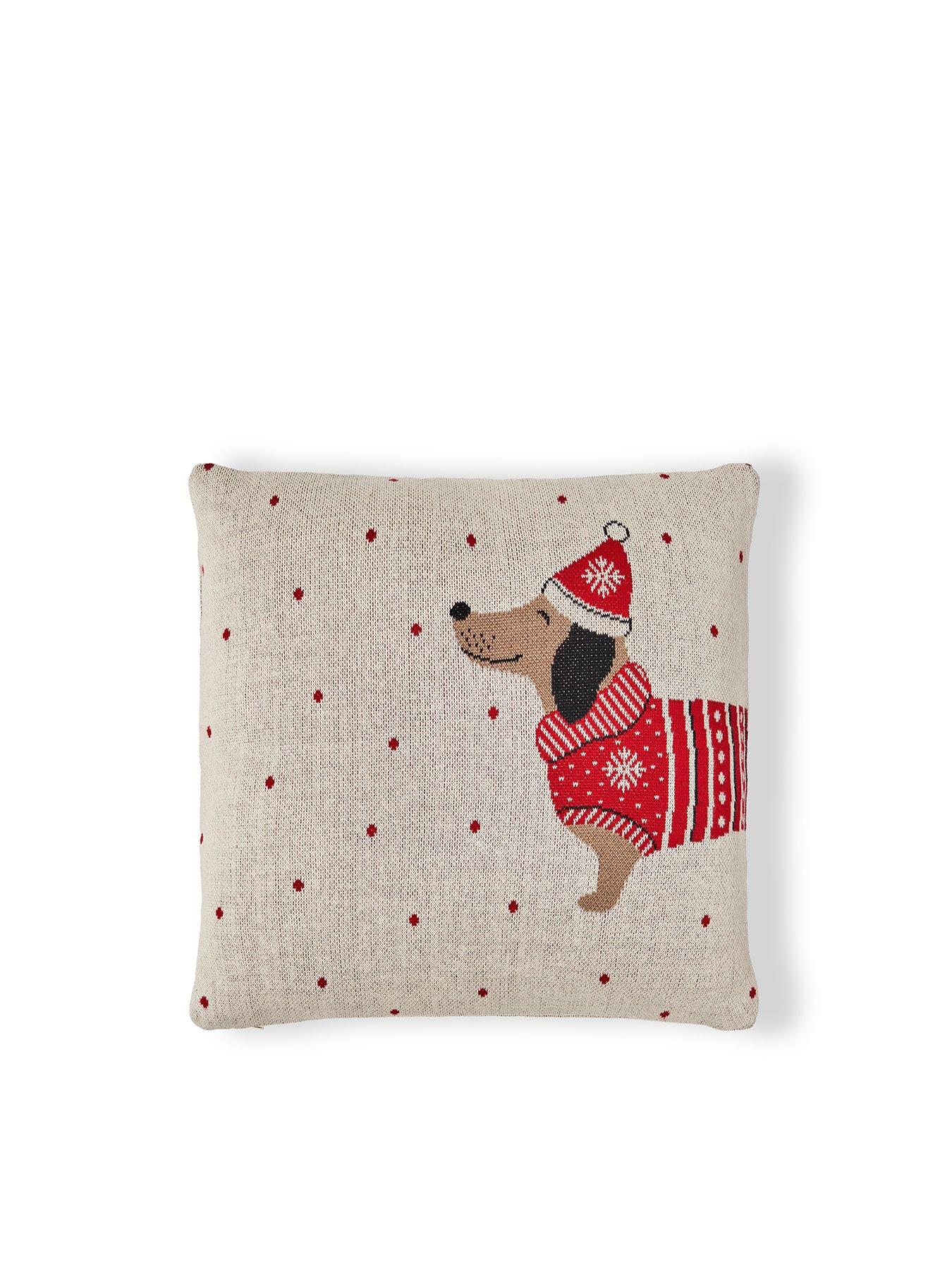 very-home-christmas-santa-paws-cushionstillFront