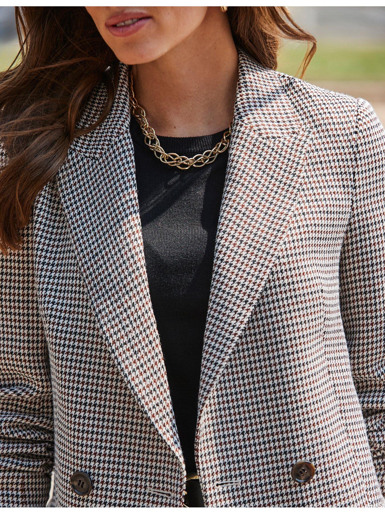 sosandar-check-double-breasted-blazer-browndetail