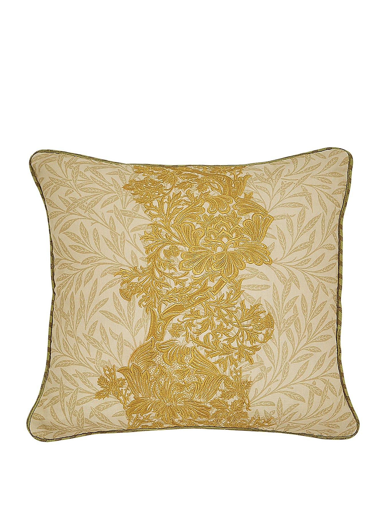 morris-co-elmcote-cushion-45x45cm-sunflowerstillFront