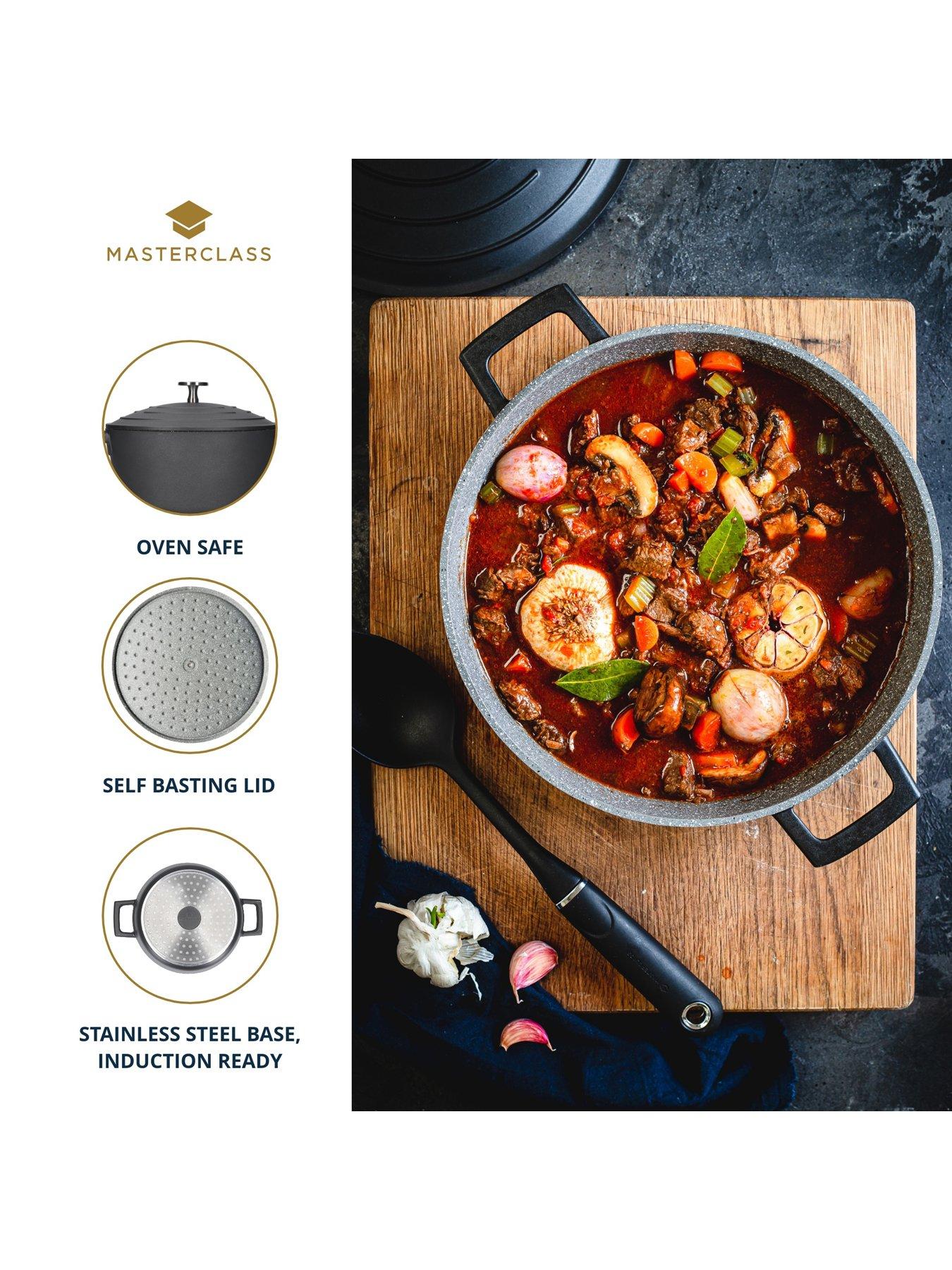 masterclass-lightweight-cast-aluminium-25-litre-casserole-dish-blackback