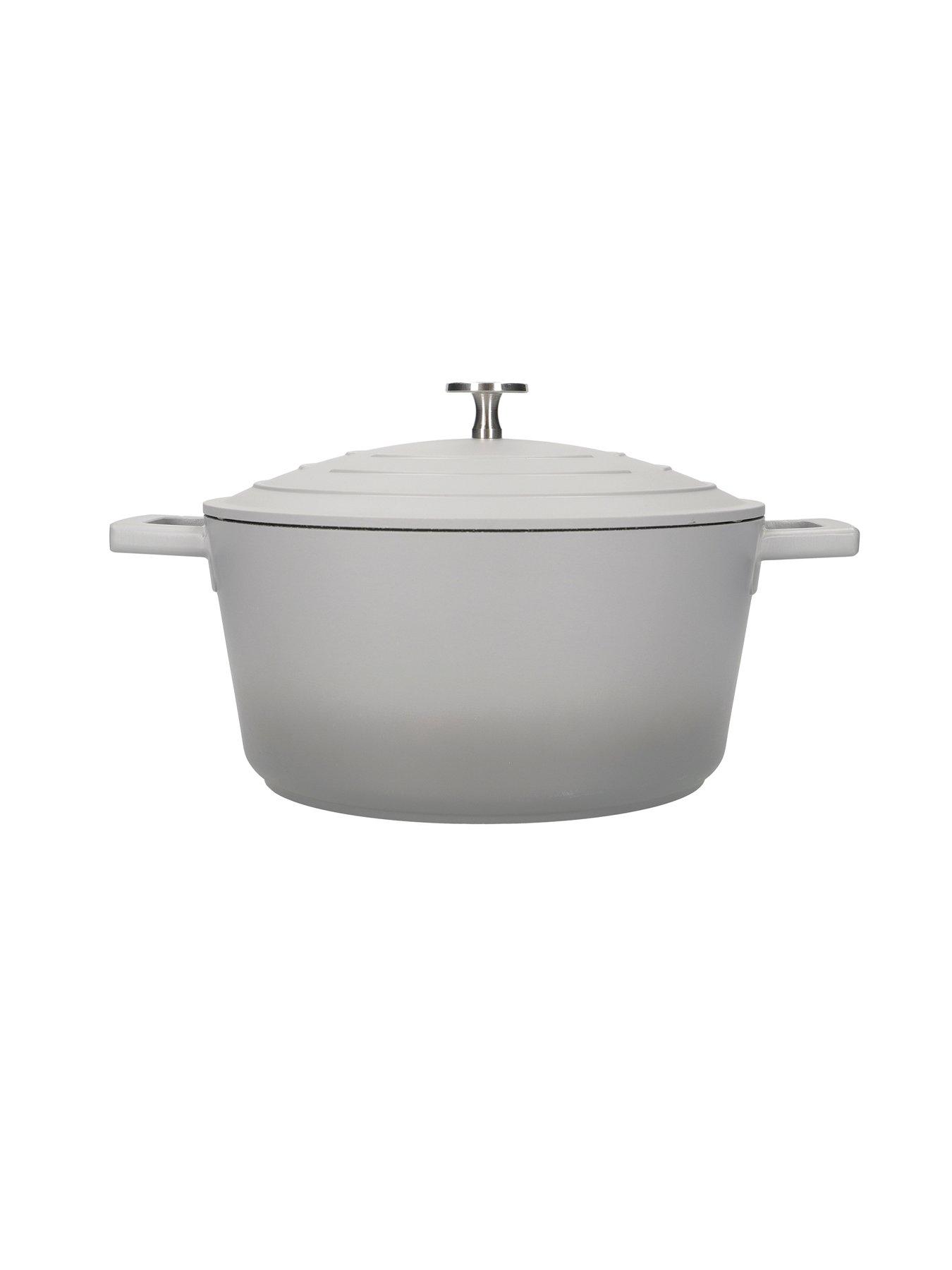 MasterClass 2 Piece Cast Aluminium Cookware Set With Non-stick 4l ...