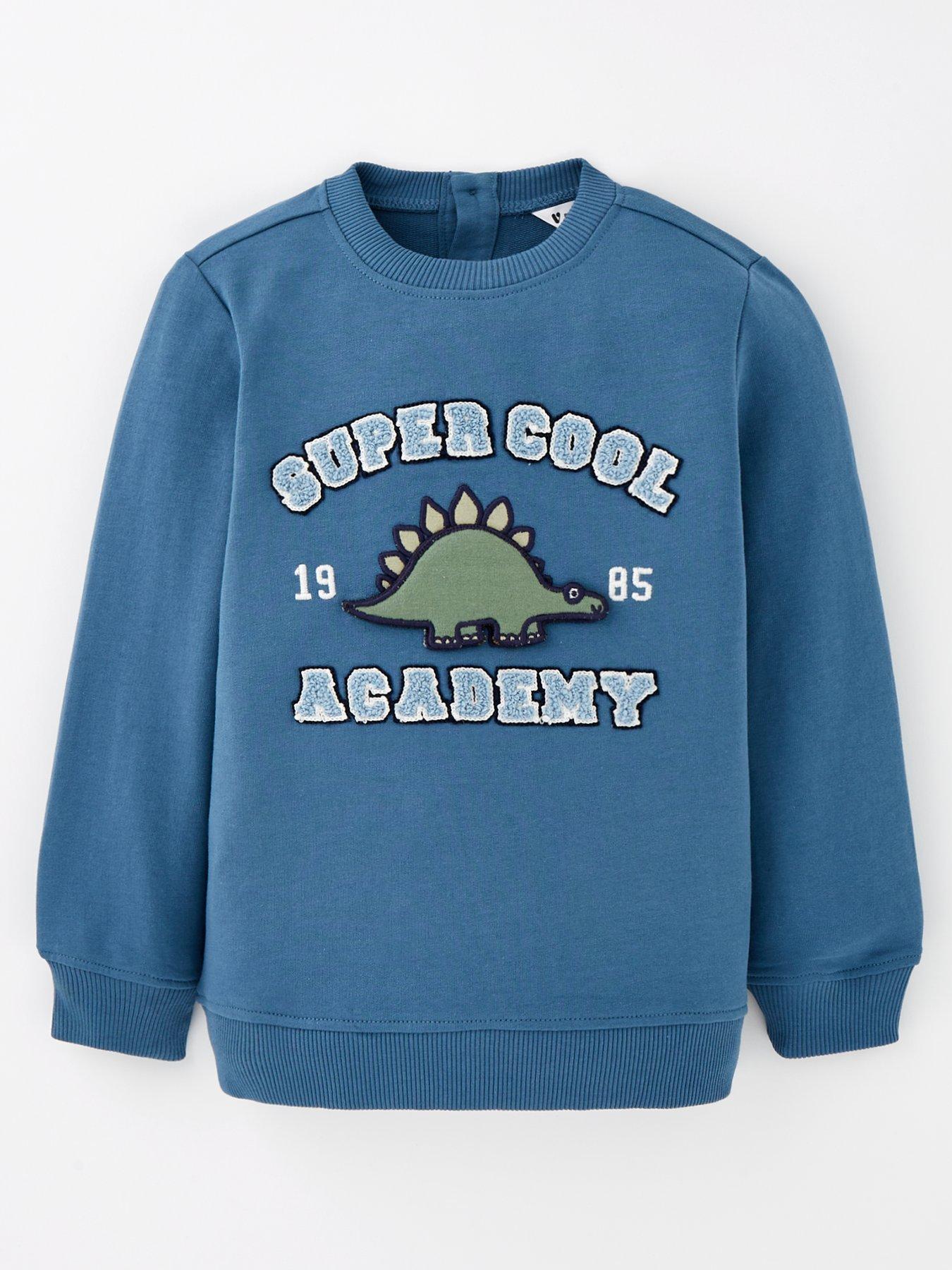 undefined Boys 3D Dinosaur Sweatshirt - Multi