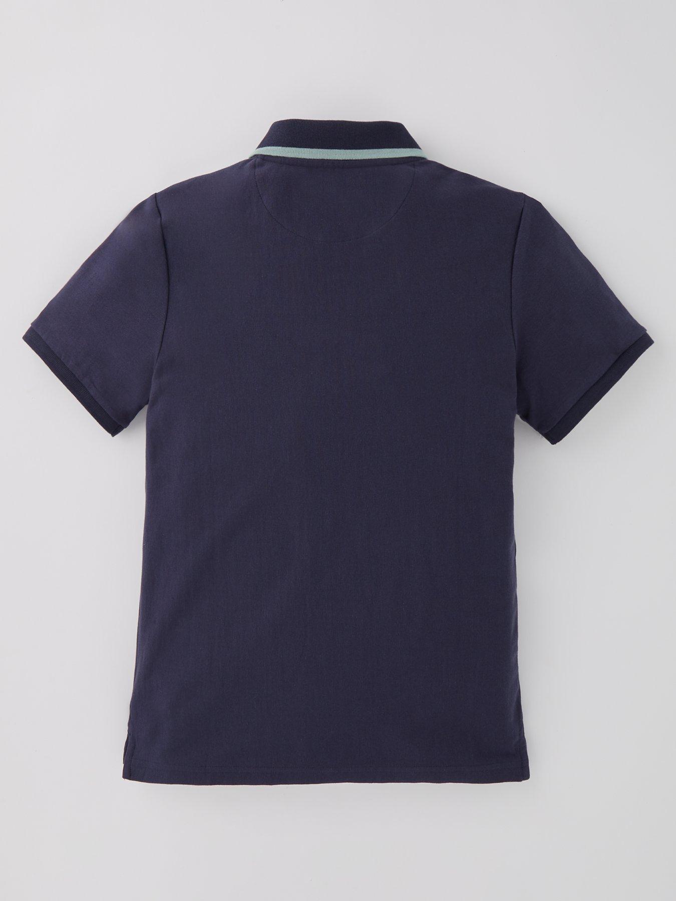 Image 2 of 4 of V by Very Boys Vertical Stripe Polo - Multi