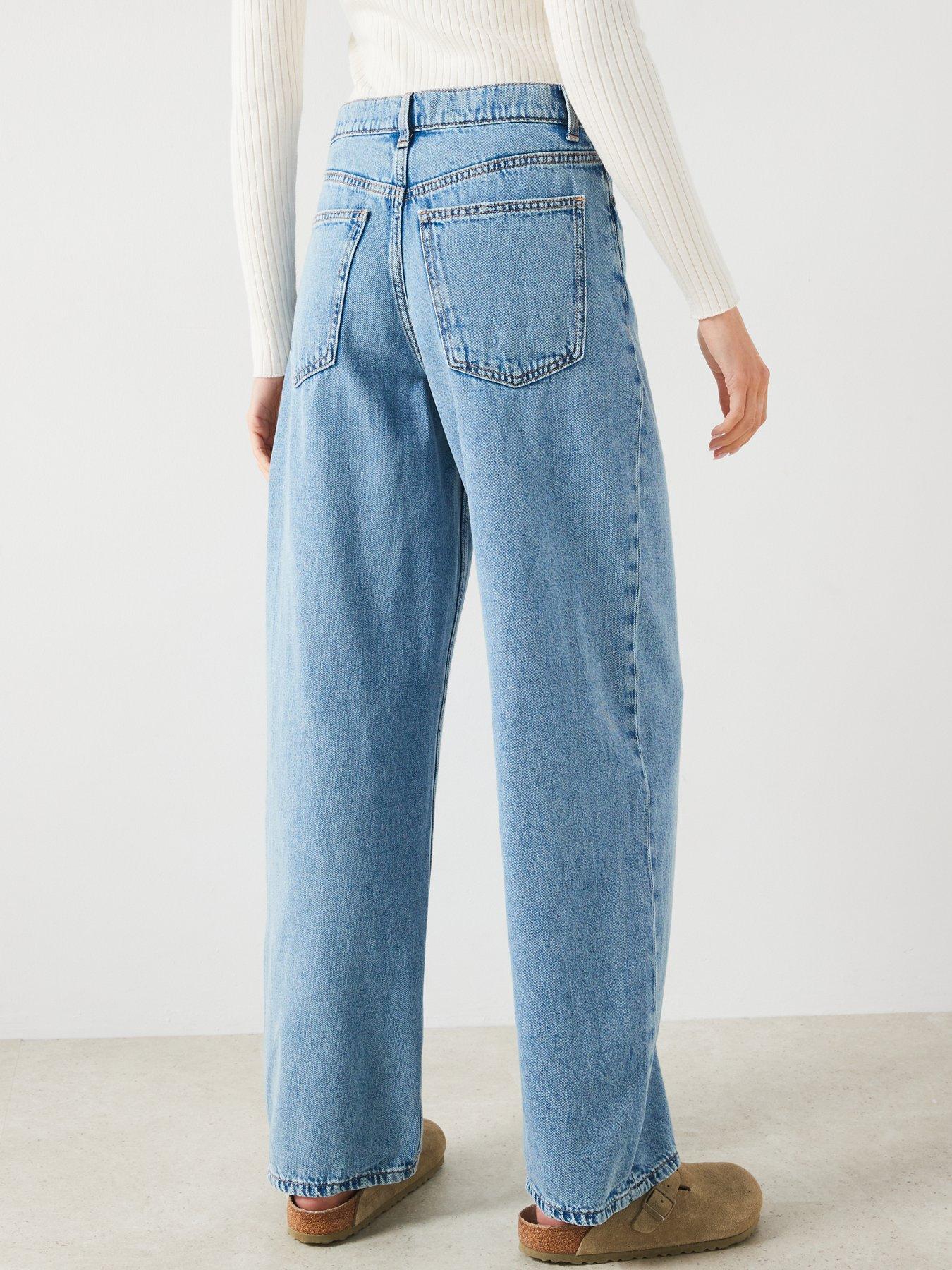 mango-high-waisted-wide-leg-jeans-bluestillFront