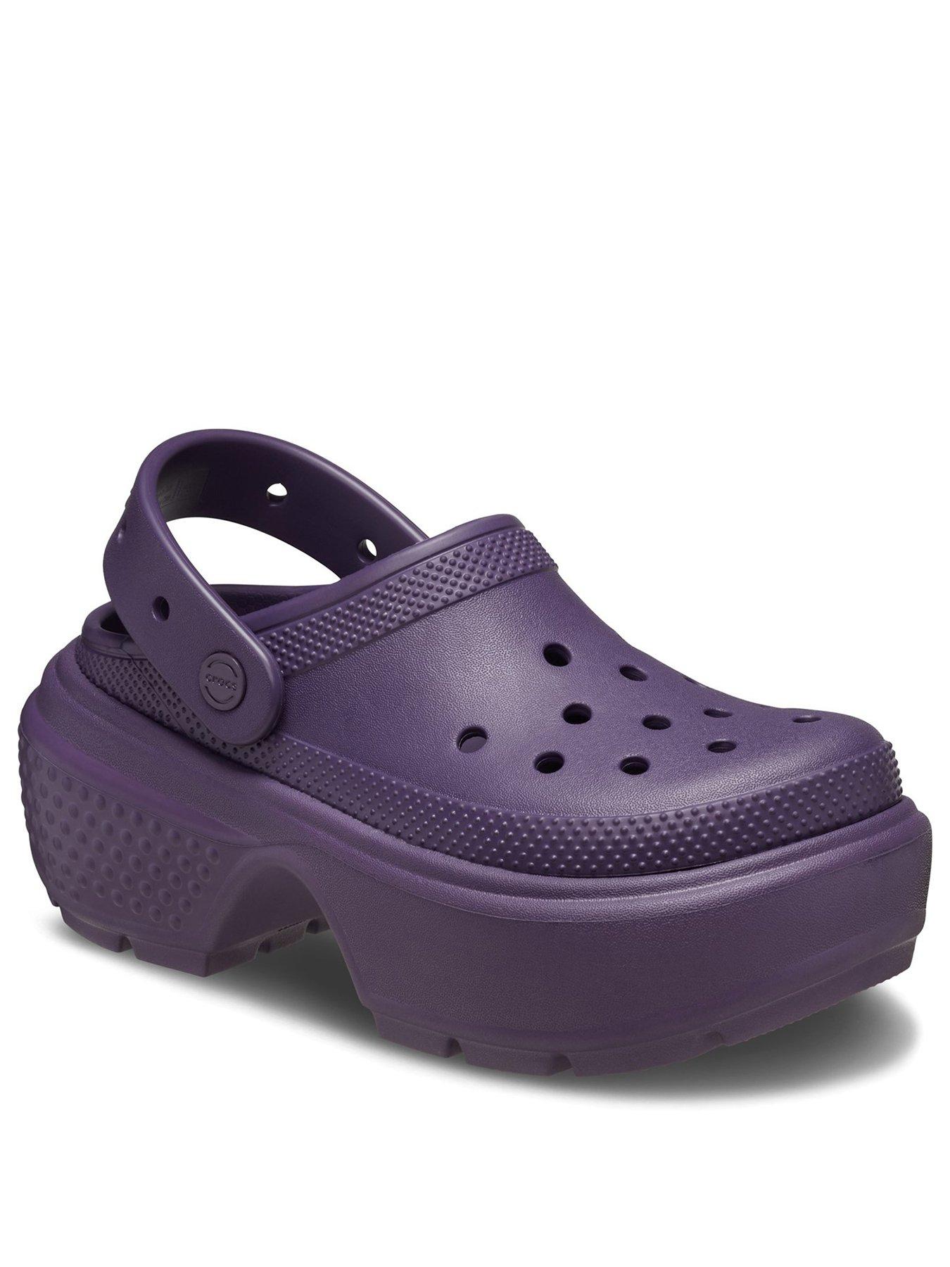 crocs-stomp-clog-purplestillFront