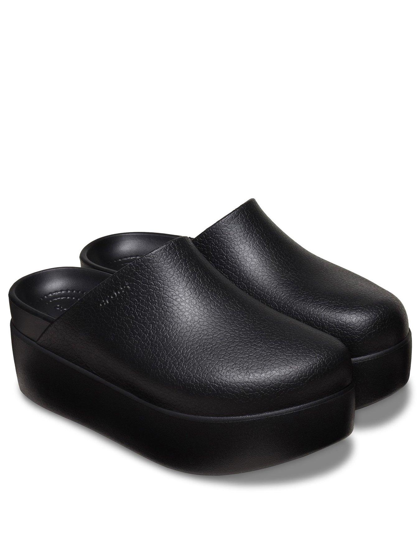 crocs-dylan-platform-clog-blackstillFront