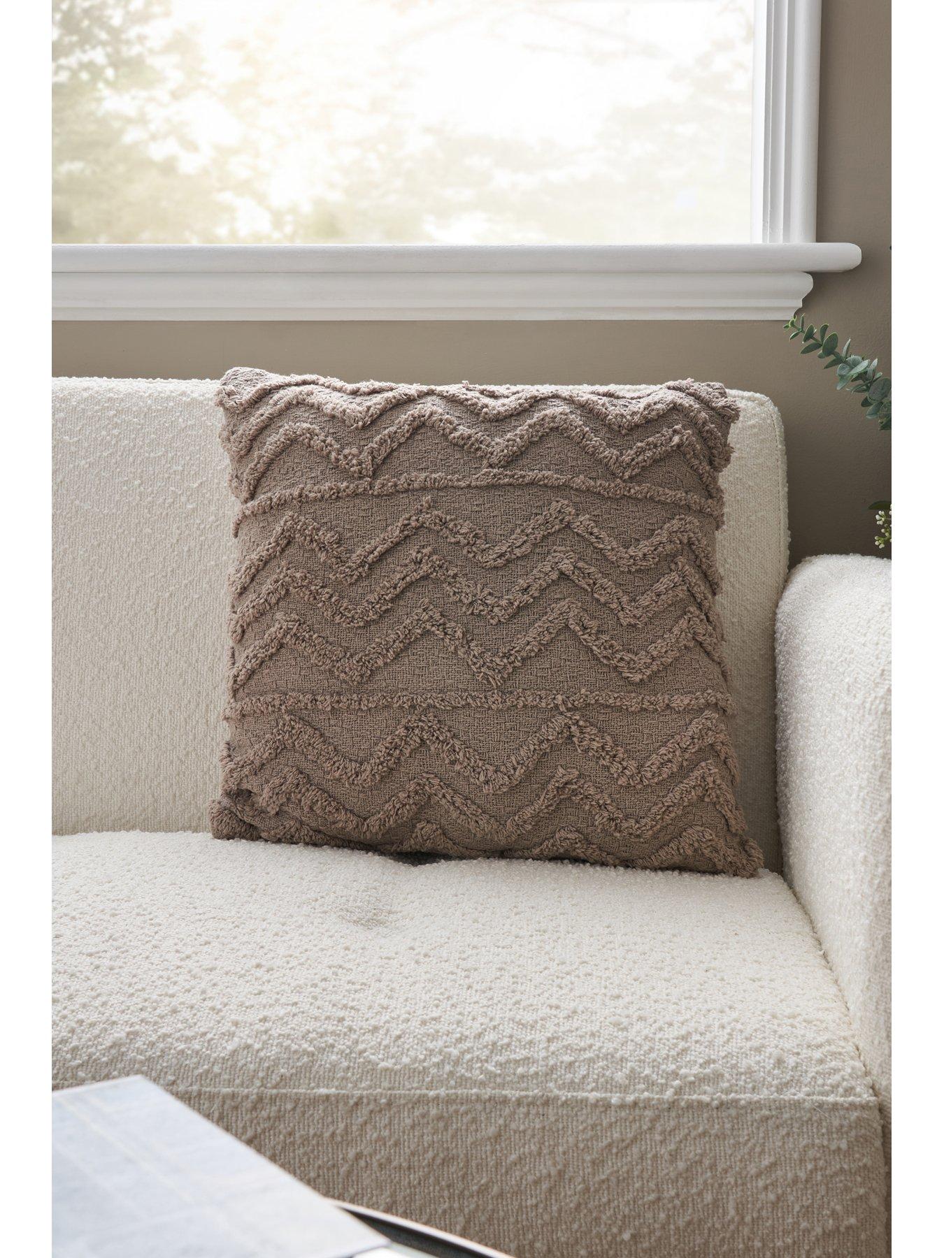 Image 5 of 6 of The Very Collection Tufted Zig Zag Cushion