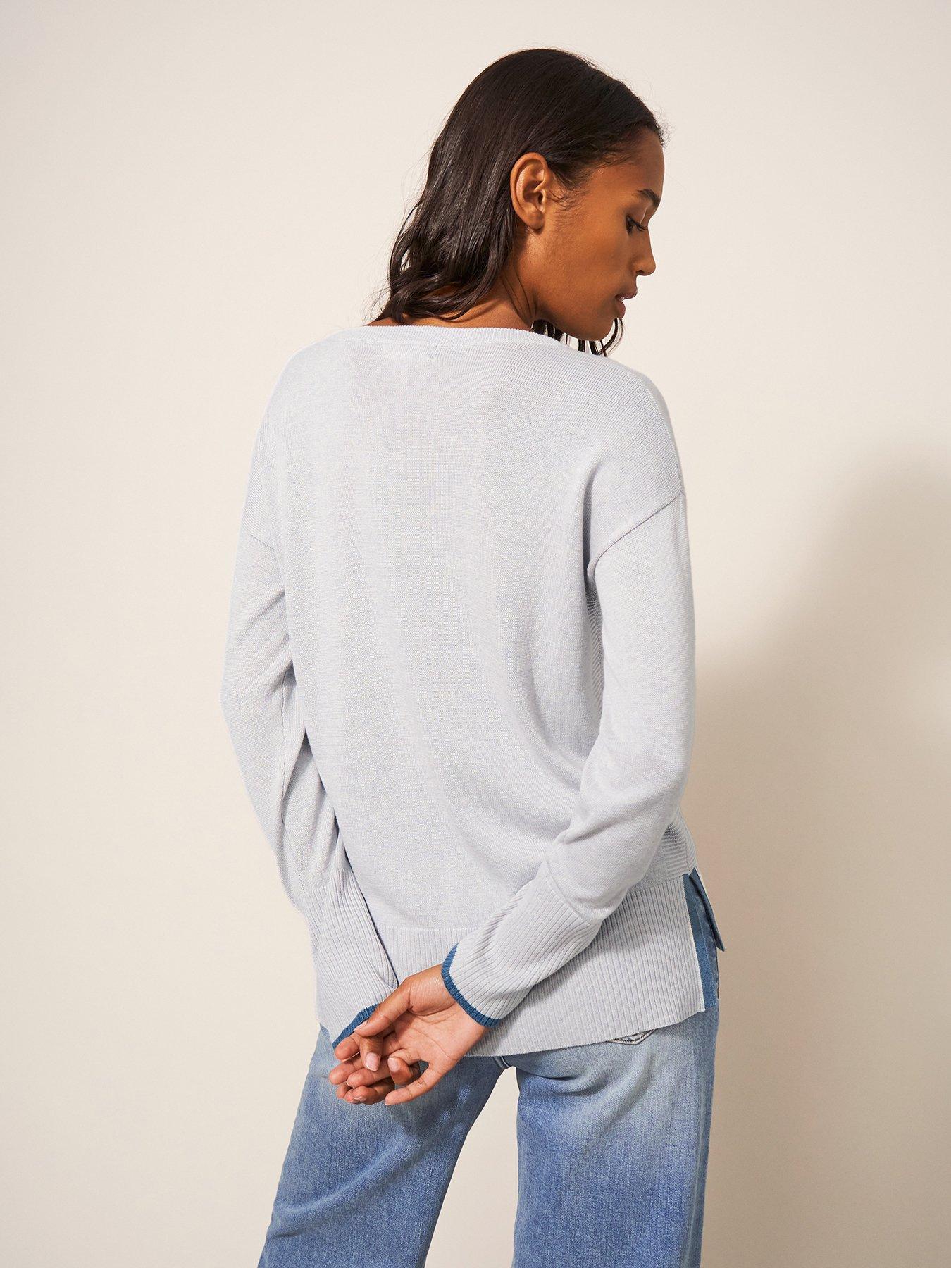 Image 2 of 6 of White Stuff Olive Jumper - Grey