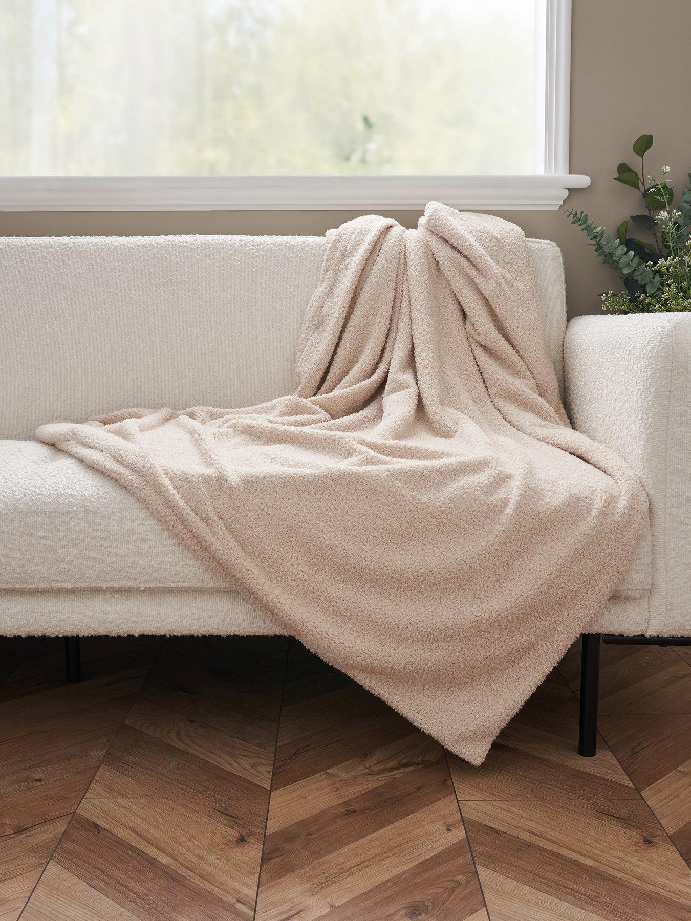The Very Collection Teddy Soft Throw