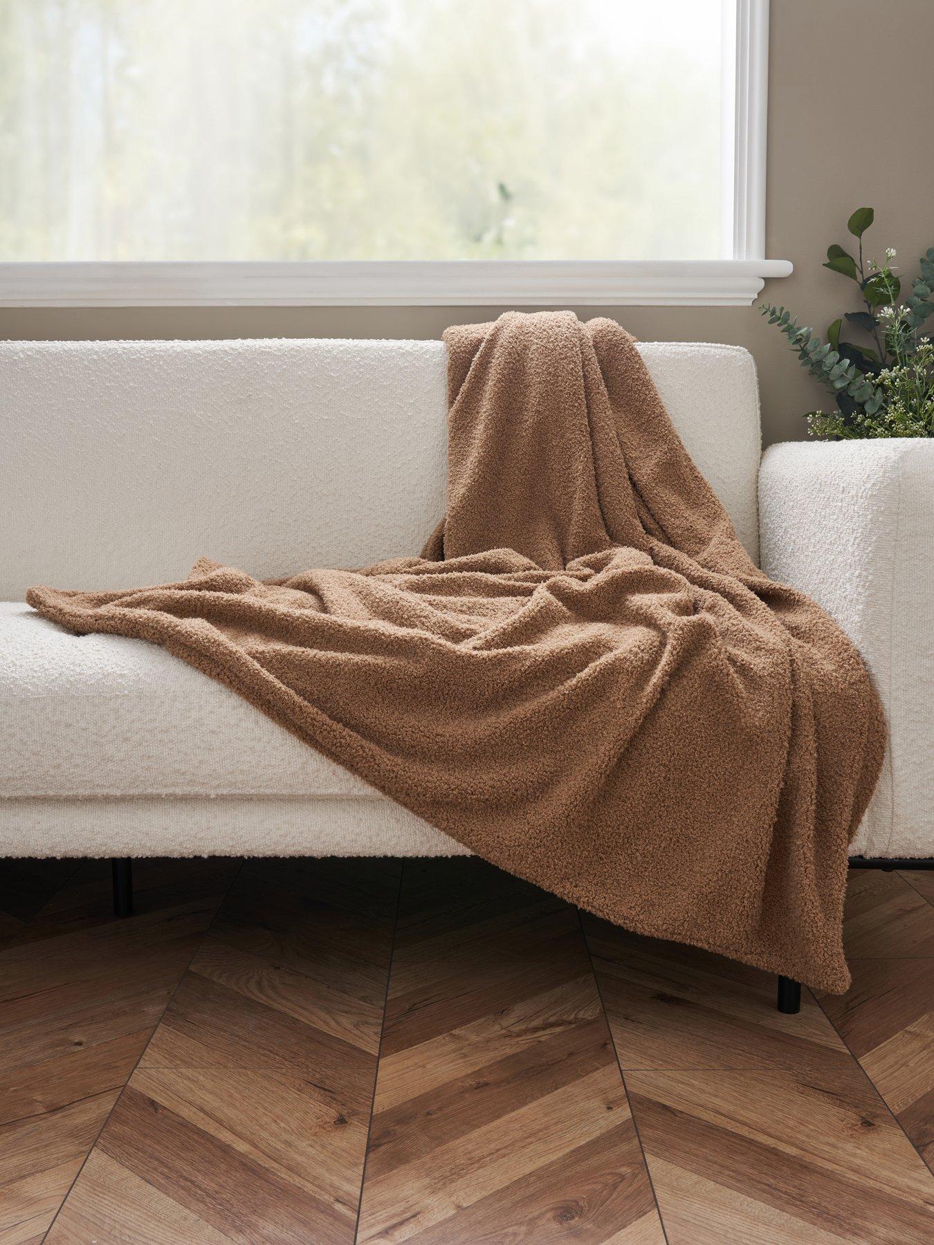 The Very Collection Teddy Soft Throw
