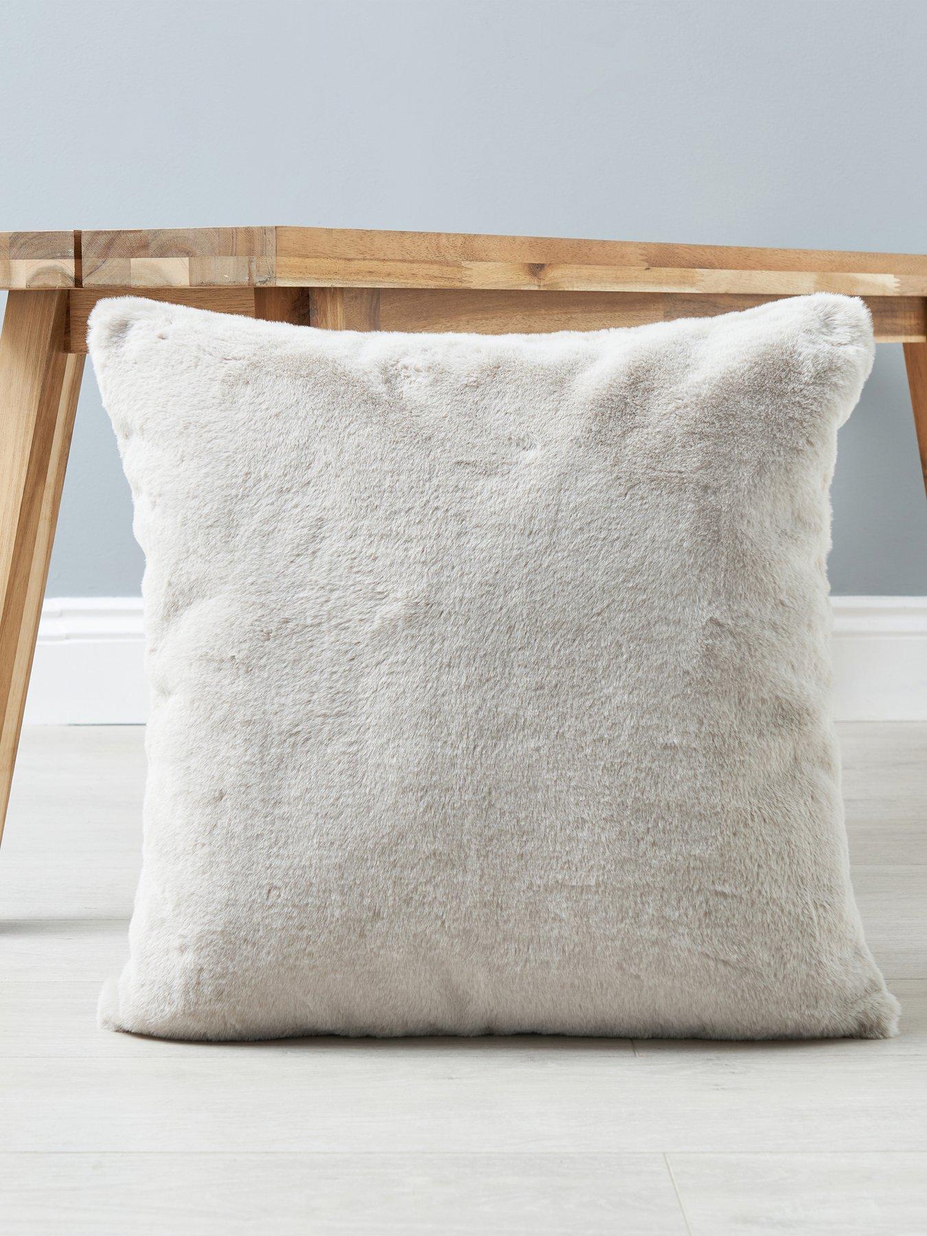 Image 1 of 7 of The Very Collection Faux Fur Cushion 45 X 45cm