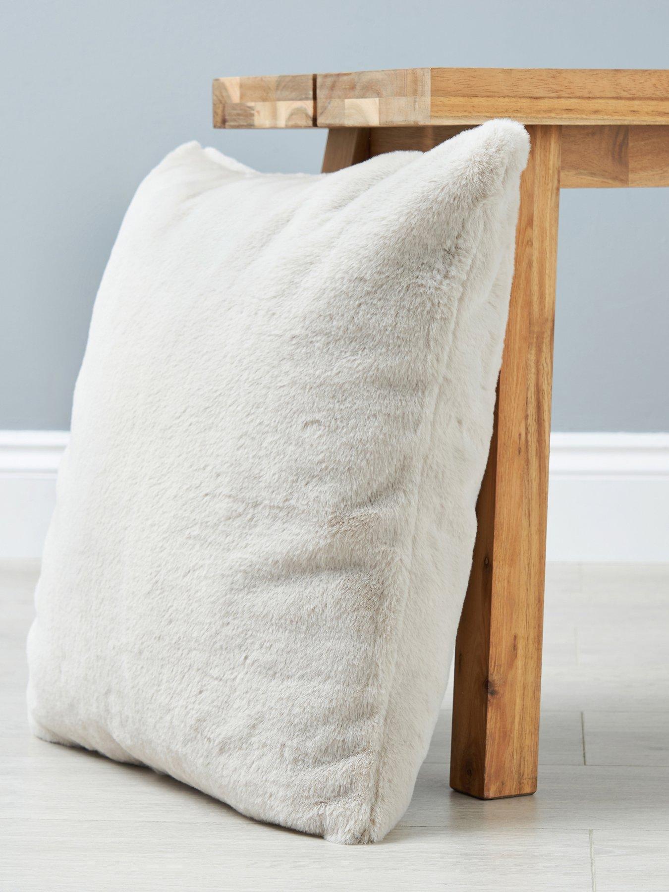 Image 3 of 7 of The Very Collection Faux Fur Cushion 45 X 45cm