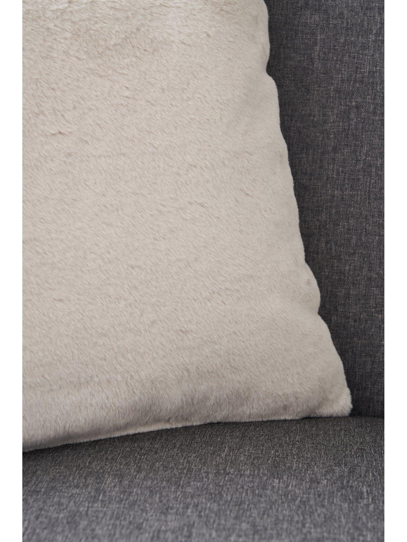 Image 7 of 7 of The Very Collection Faux Fur Cushion 45 X 45cm