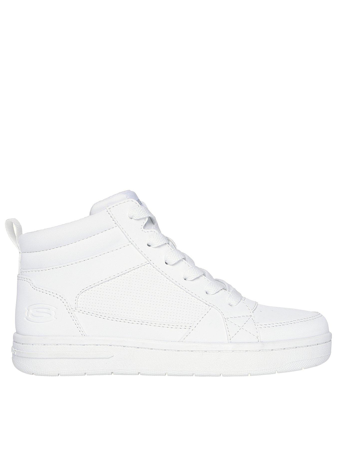 skechers-lace-up-fleece-lined-high-top-trainer-white