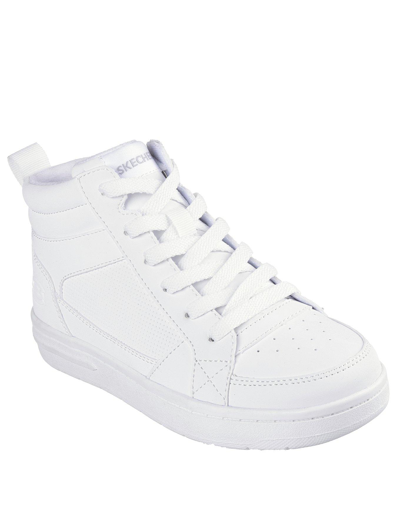 skechers-lace-up-fleece-lined-high-top-trainer-whitestillFront