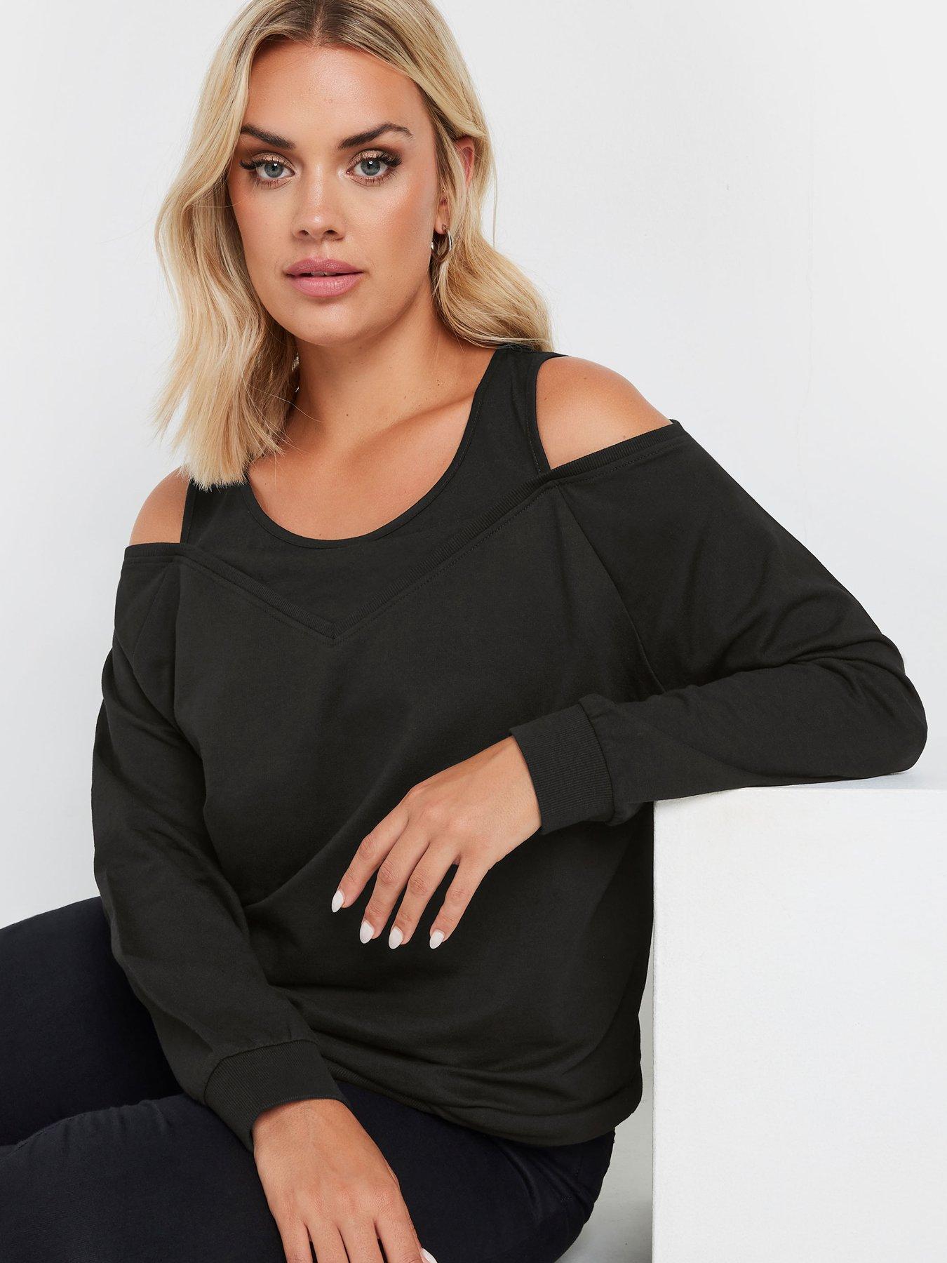 yours-curve-bardot-top-blackoutfit