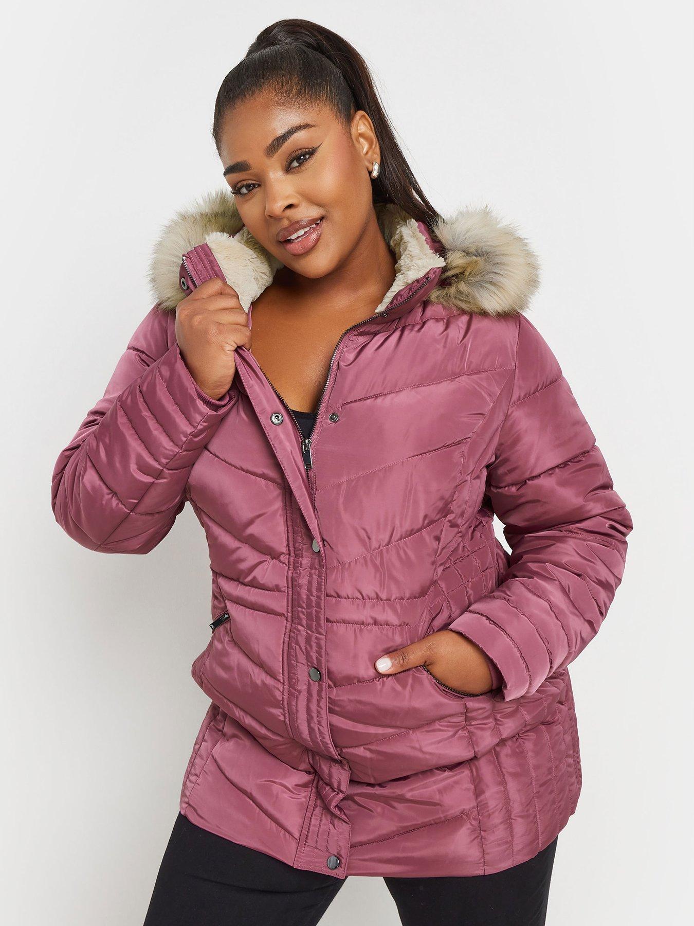 yours-curve-padded-short-jacket-pink