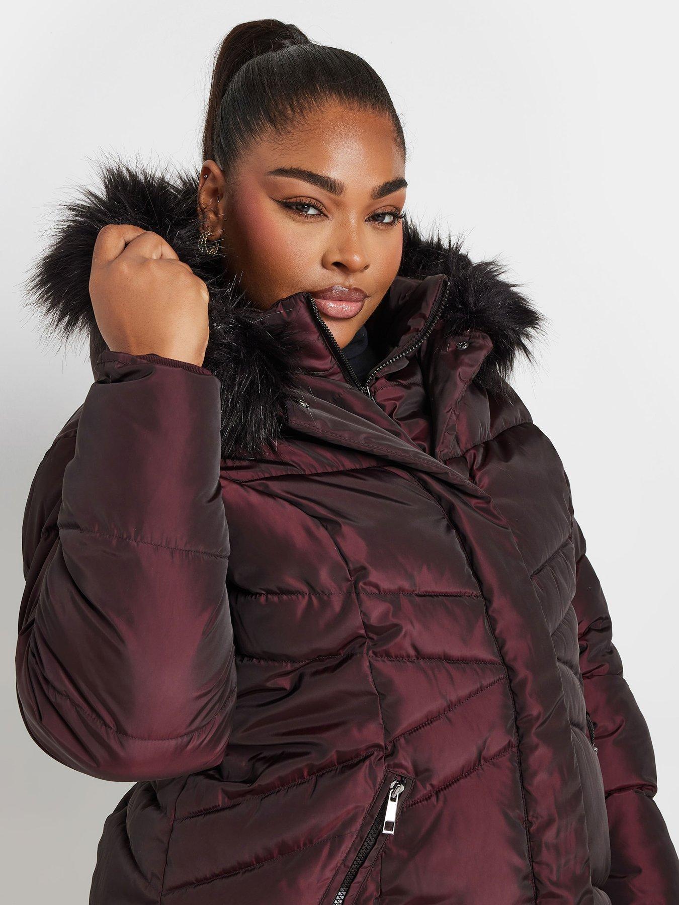 yours-curve-midi-padded-puffer-coatoutfit