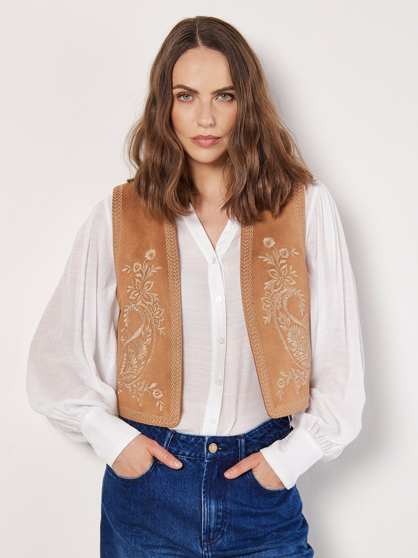 apricot-apricot-bold-paisley-embroidered-suedette-waistcoatback