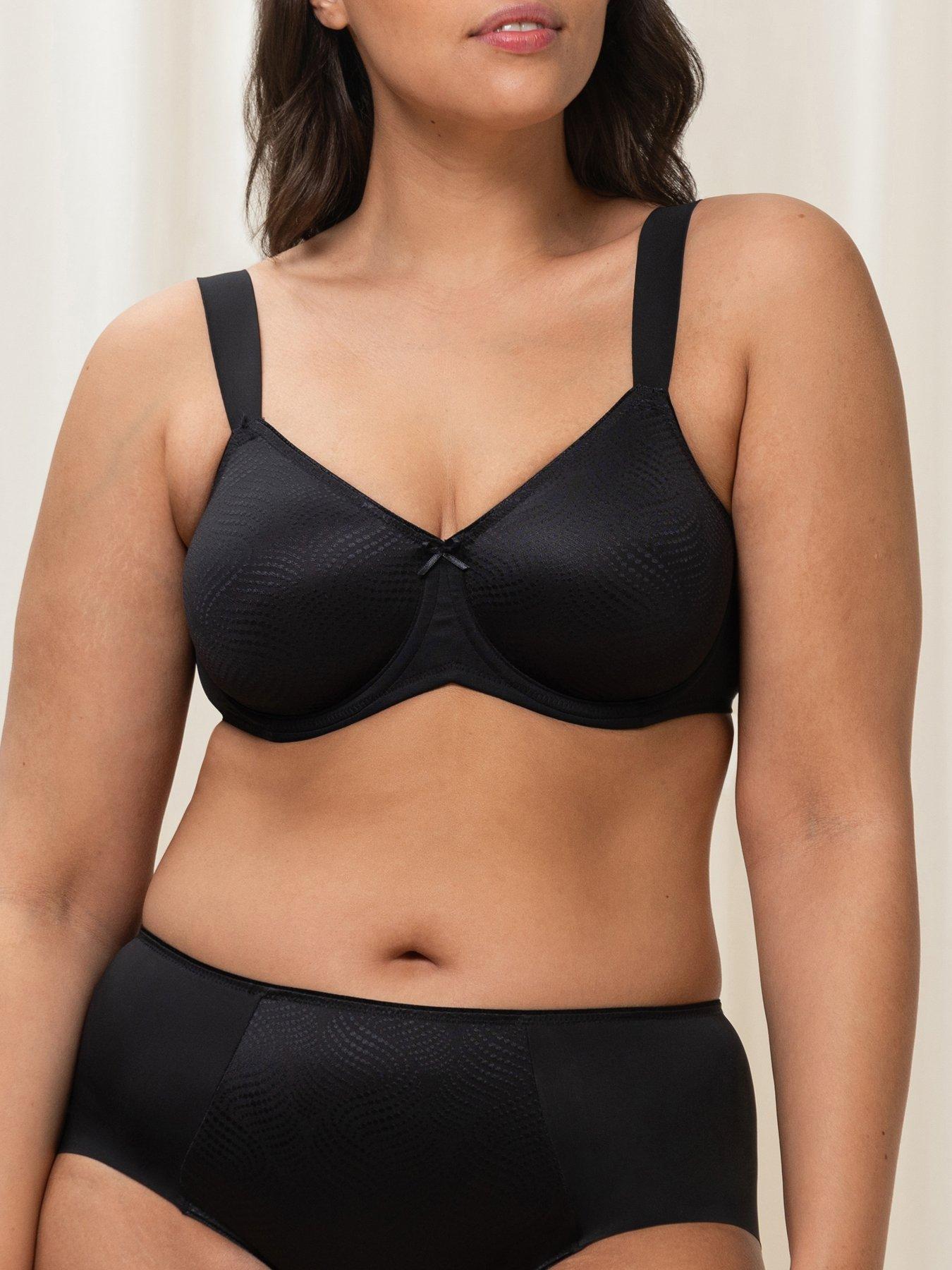 Image of Triumph Essential Minimizer bra - Black